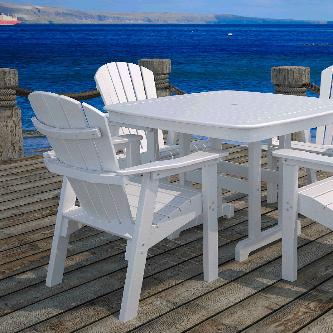 POLYWOOD Seashell Casual Chair