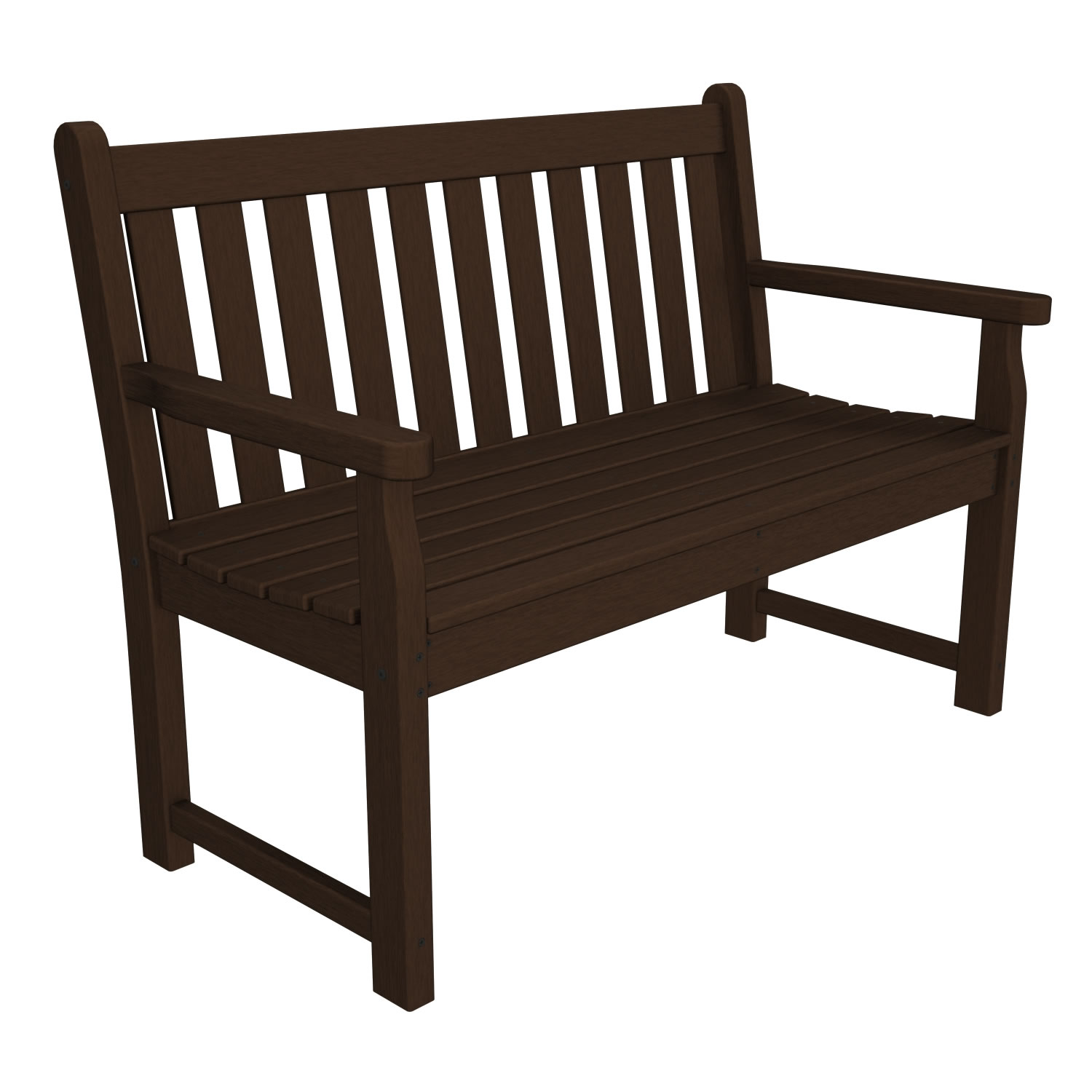 POLYWOOD® Traditional 48 in Garden Bench