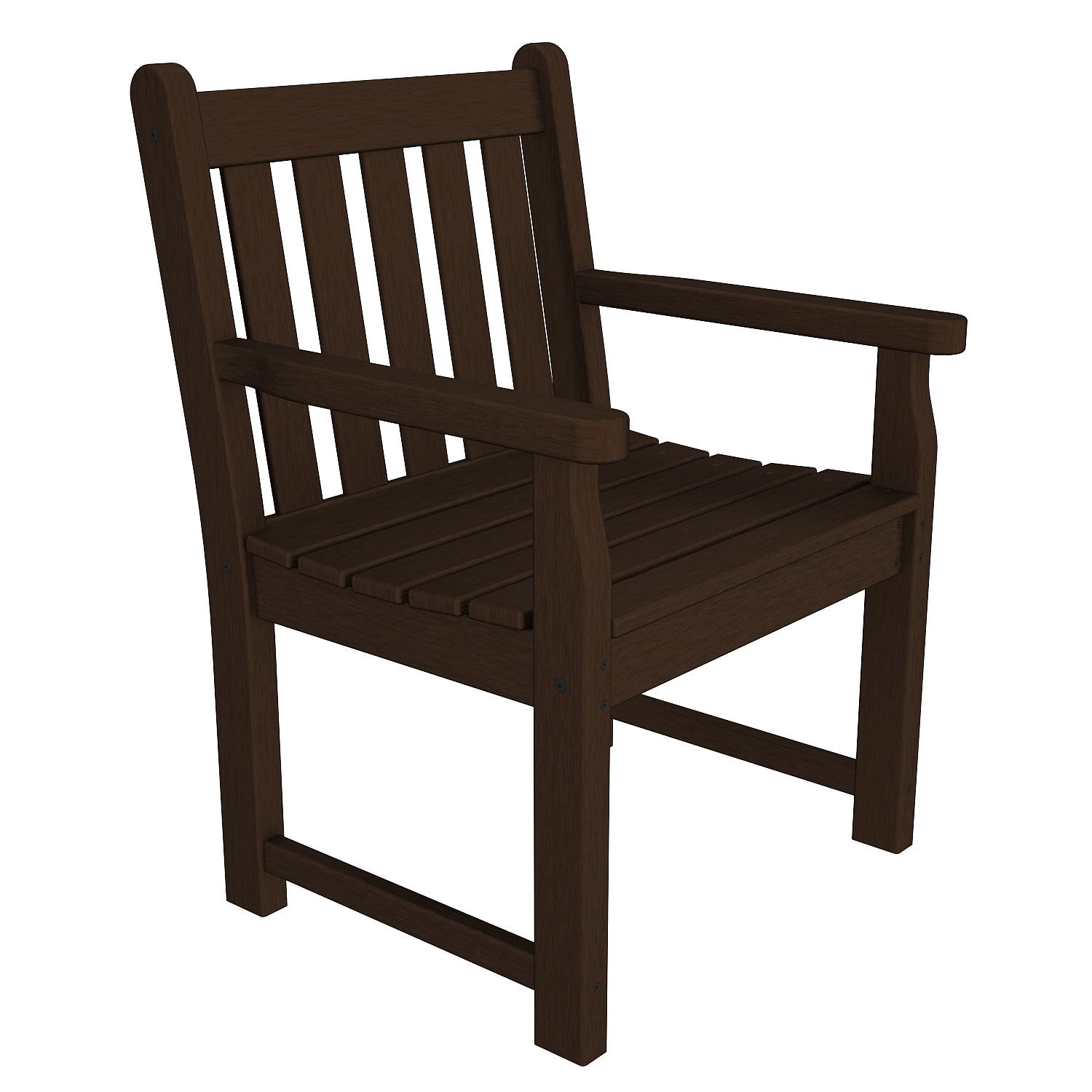 POLYWOOD Traditional Garden Arm Chair