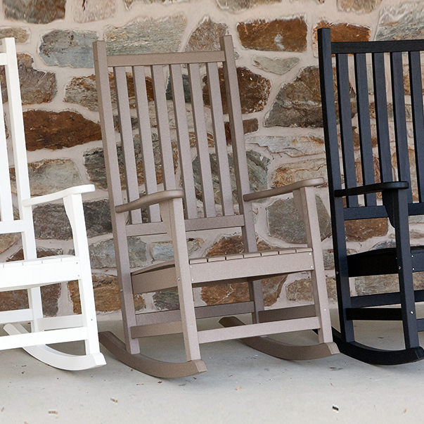 Amish Craft Poly Porch Rocker