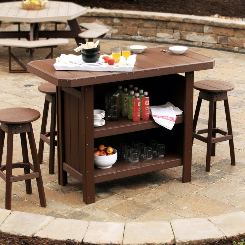 Back view accessories not included.