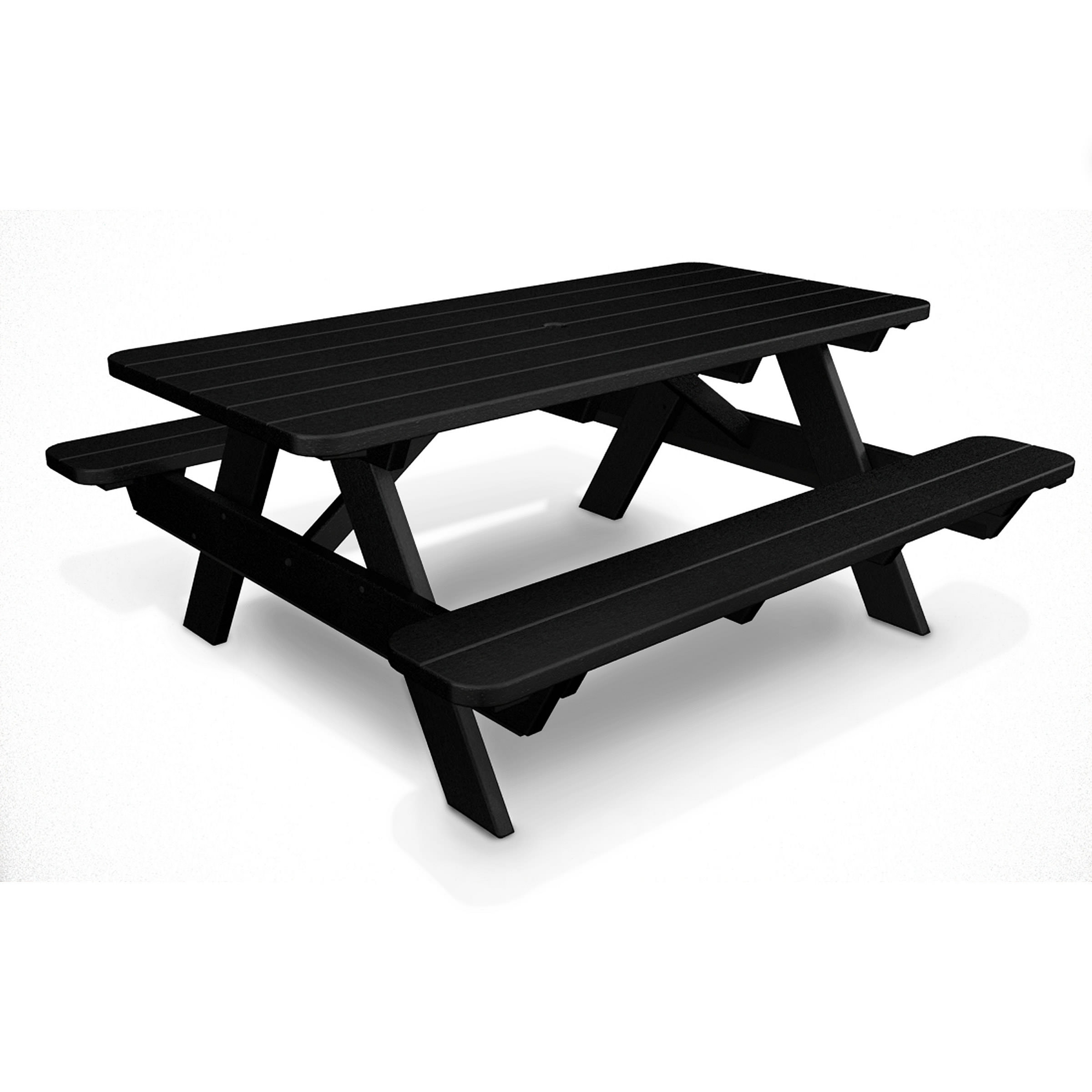 POLYWOOD 72 In Commercial Picnic Table