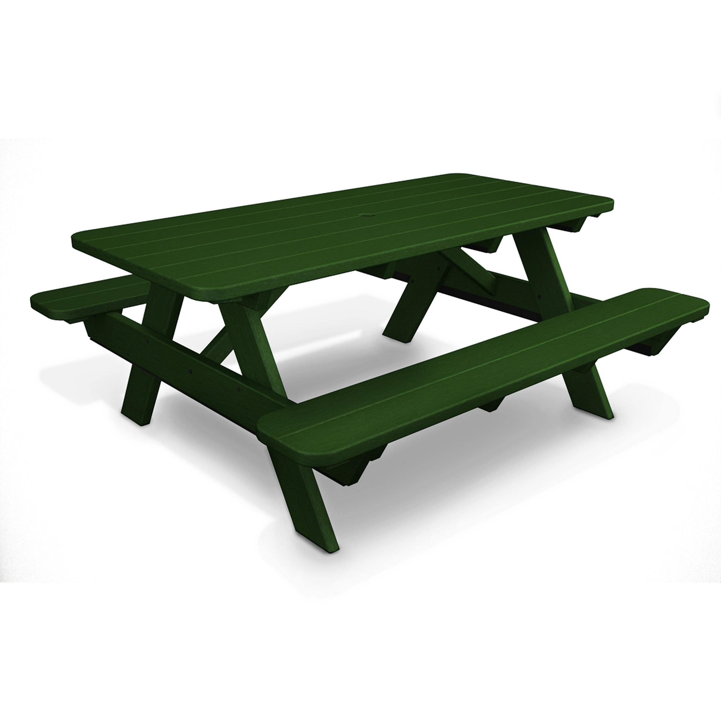 POLYWOOD 72 In Commercial Picnic Table