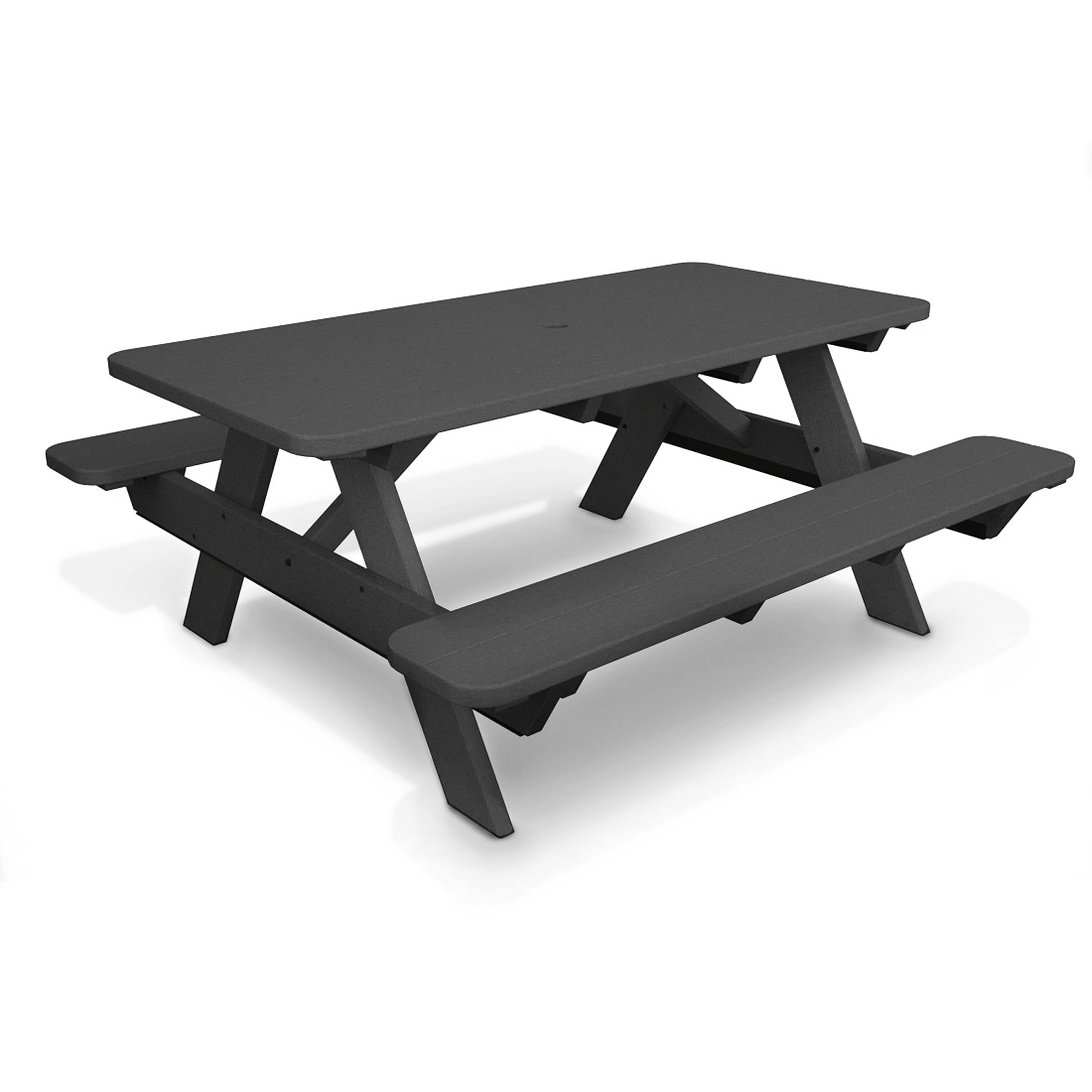 POLYWOOD 72 In Commercial Picnic Table