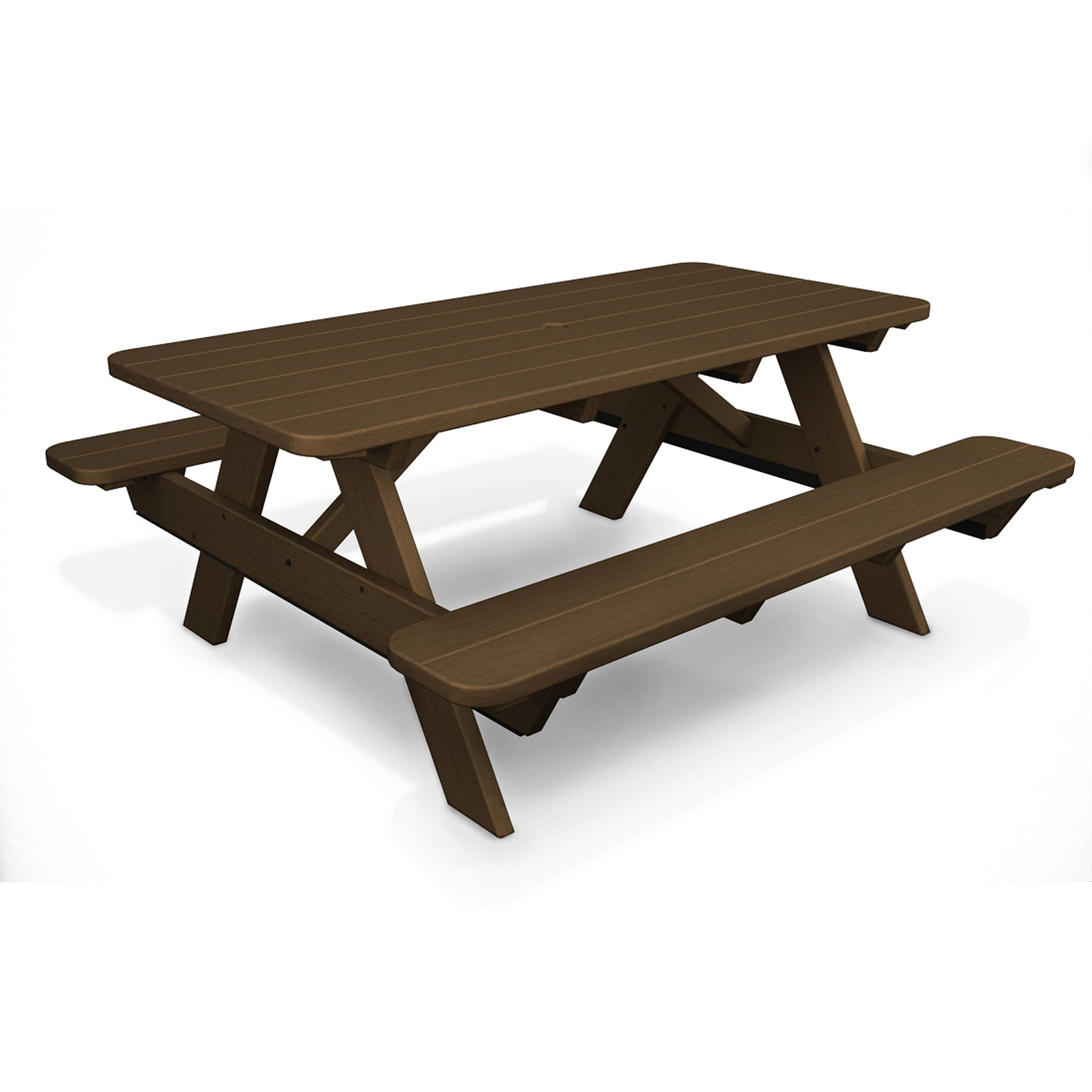 POLYWOOD 72 In Commercial Picnic Table