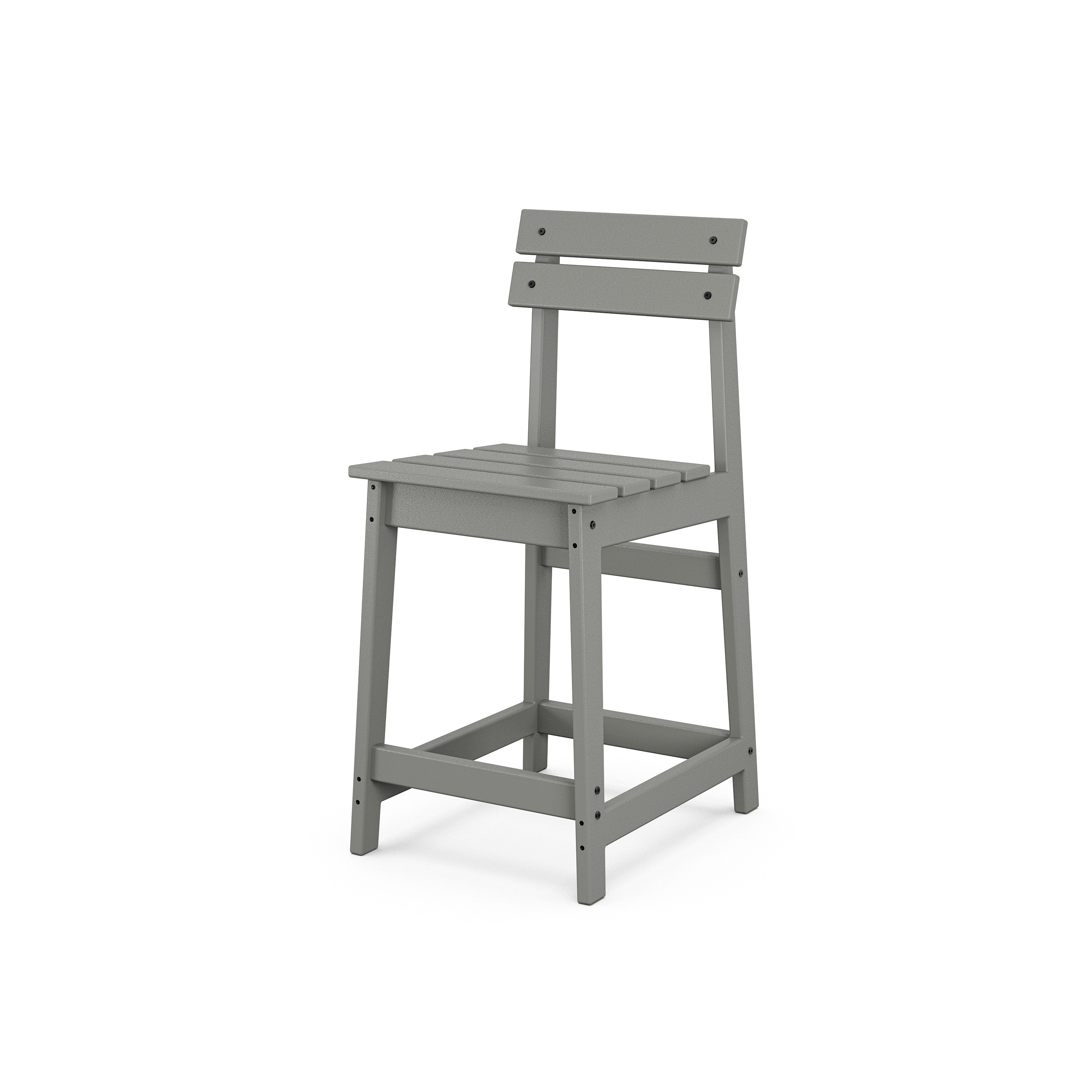POLYWOOD® Modern Studio Plaza Counter Chair