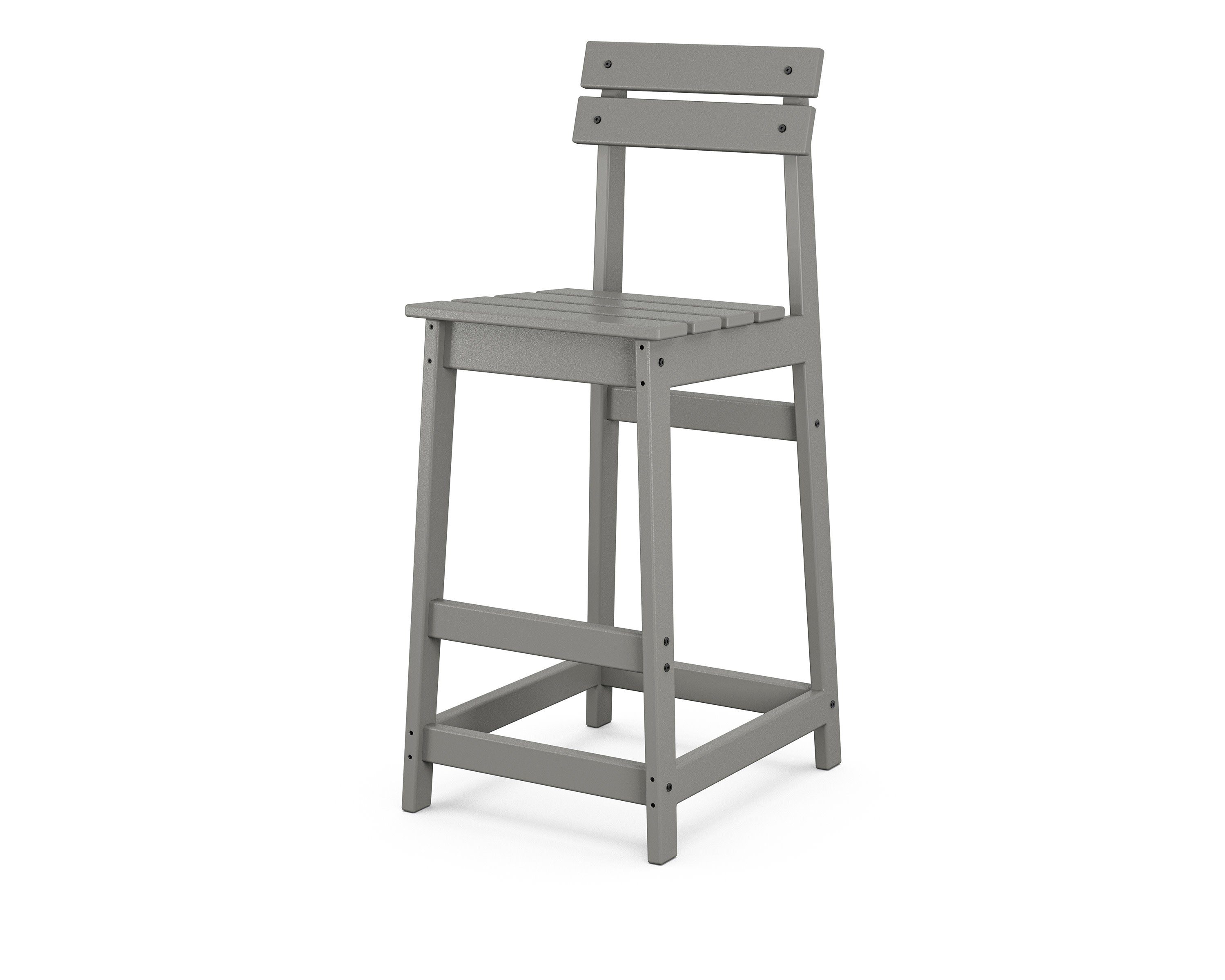 POLYWOOD® Modern Studio Plaza Bar Chair
