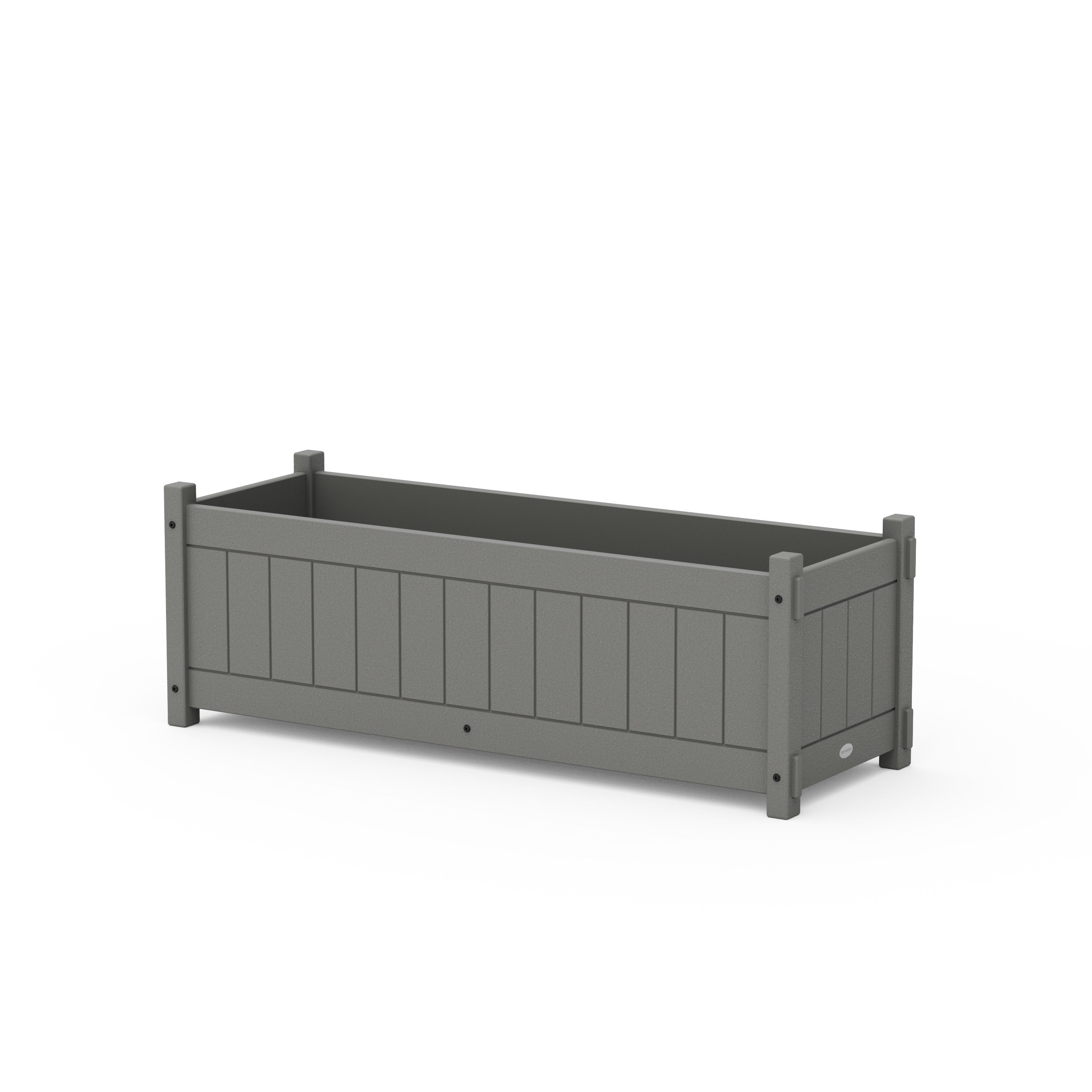 POLYWOOD® Vineyard Rectangle Triple Planter Box
