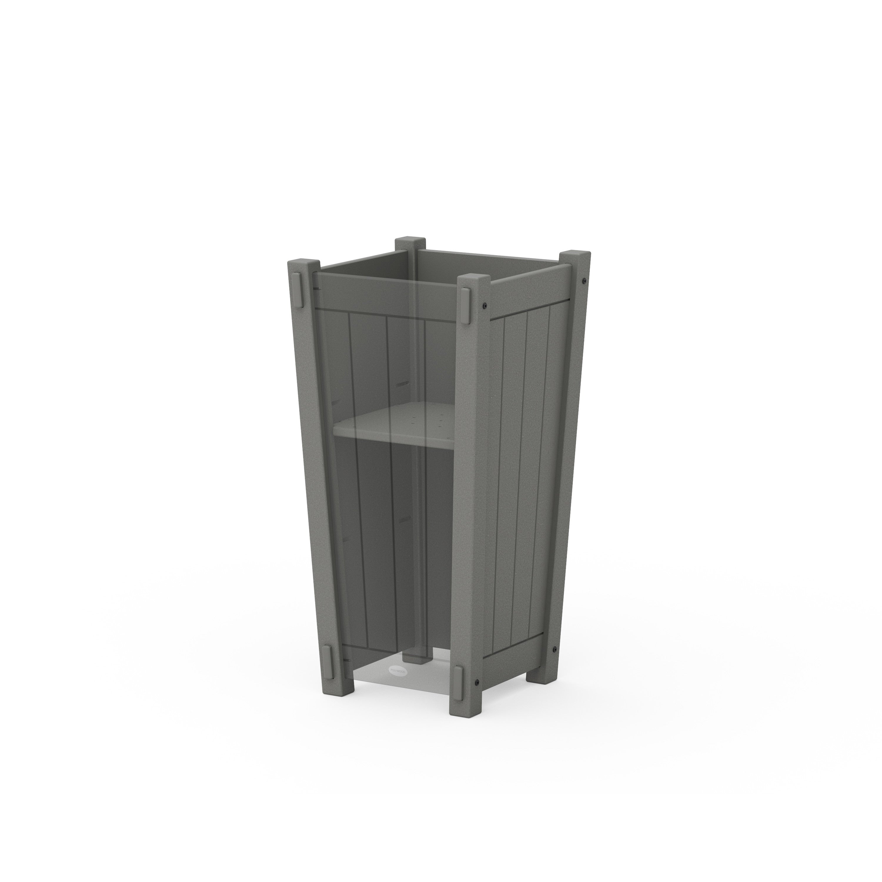 POLYWOOD® Vineyard Tapered Square Planter Box