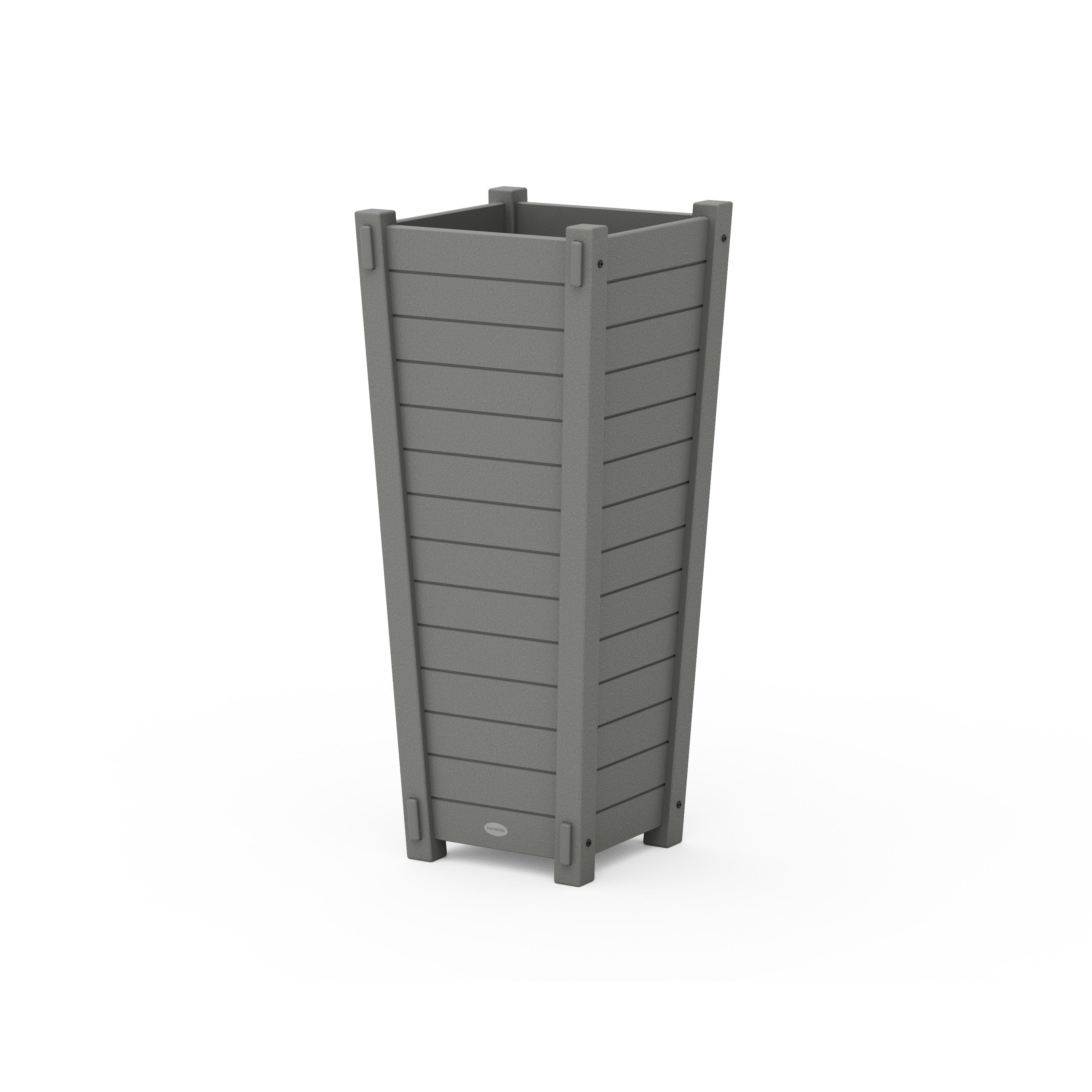 POLYWOOD® Nautical Tapered Square Tall Planter Box