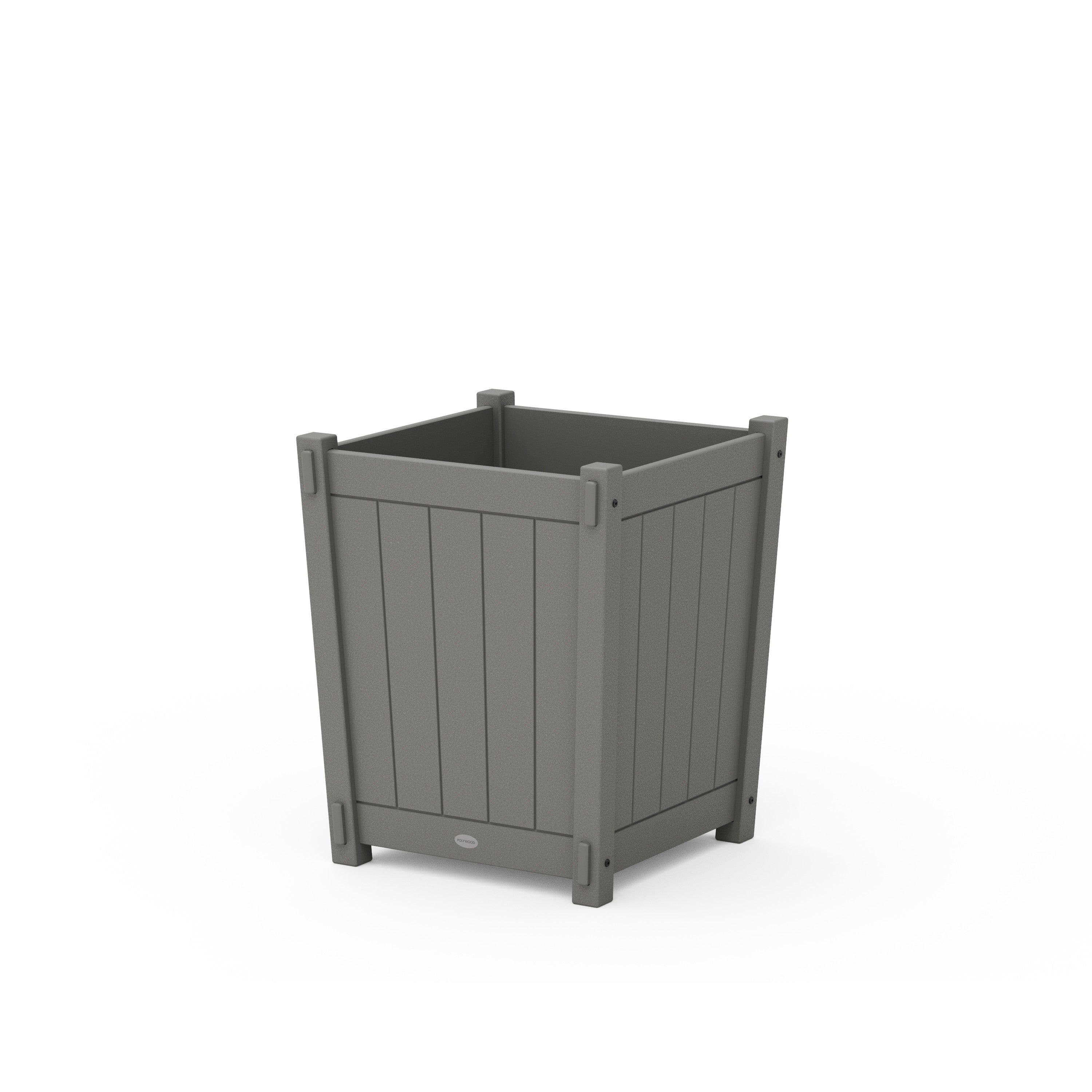 Vineyard Large Tapered Square Short Planter Box