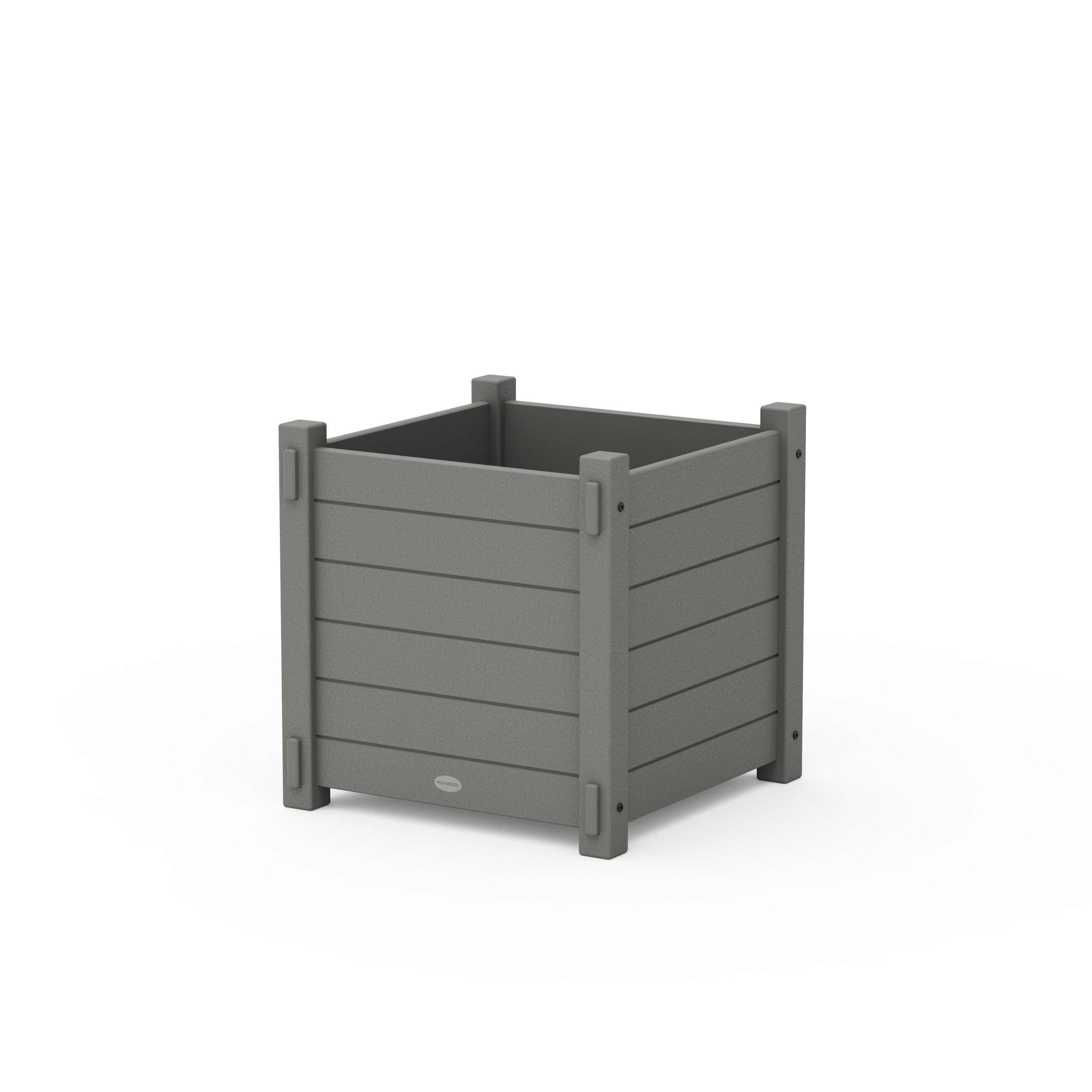POLYWOOD® Nautical Large Square Planter Box