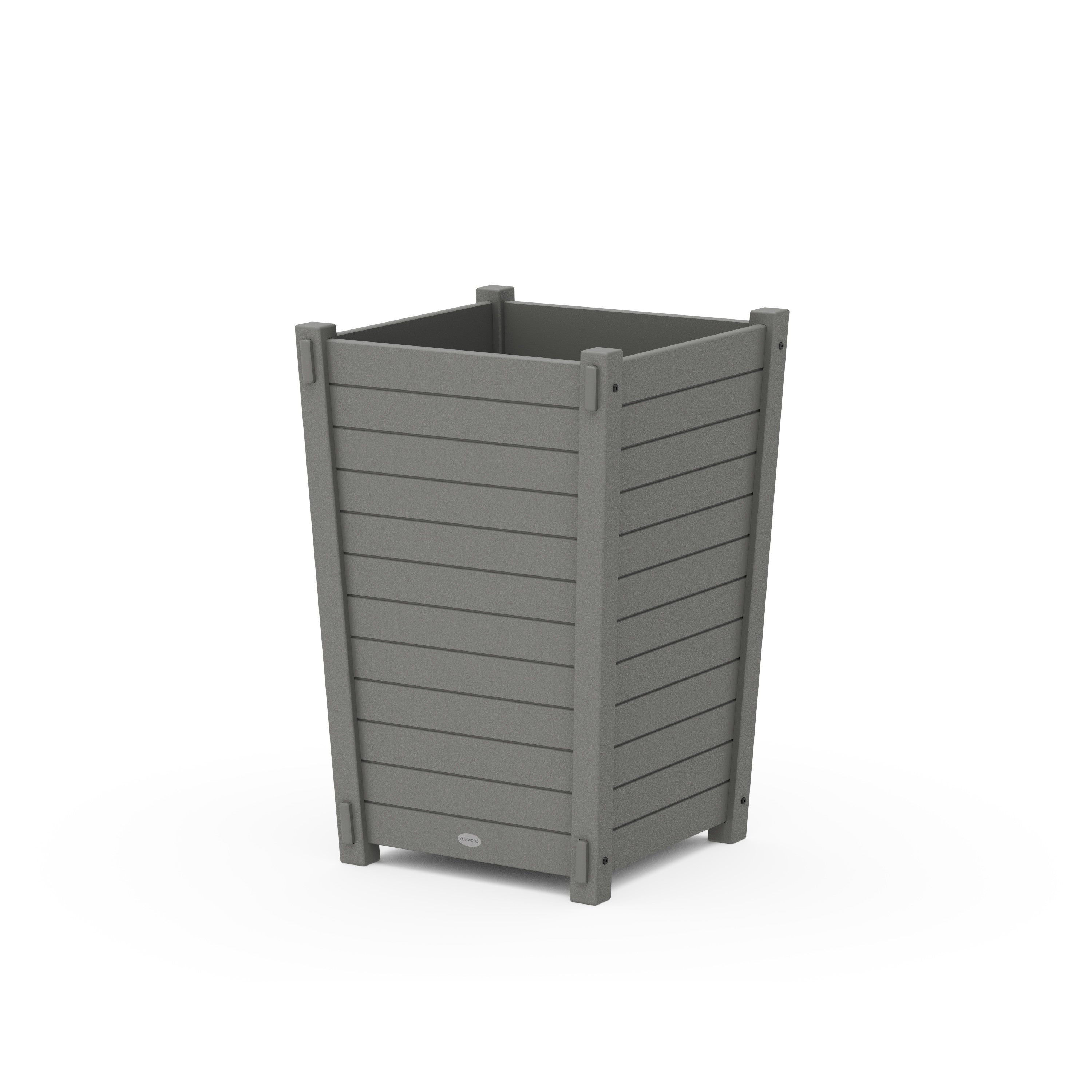 POLYWOOD® Nautical Large Tapered Square Planter Box