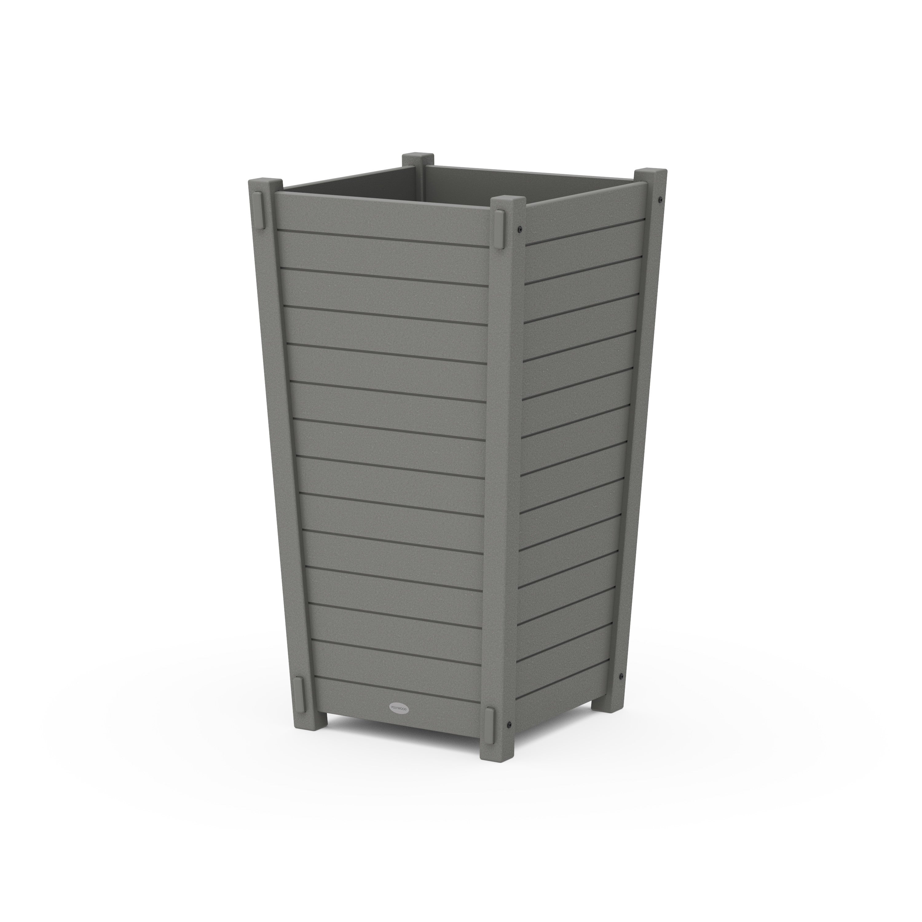 Nautical Large Tapered Square Tall Planter Box