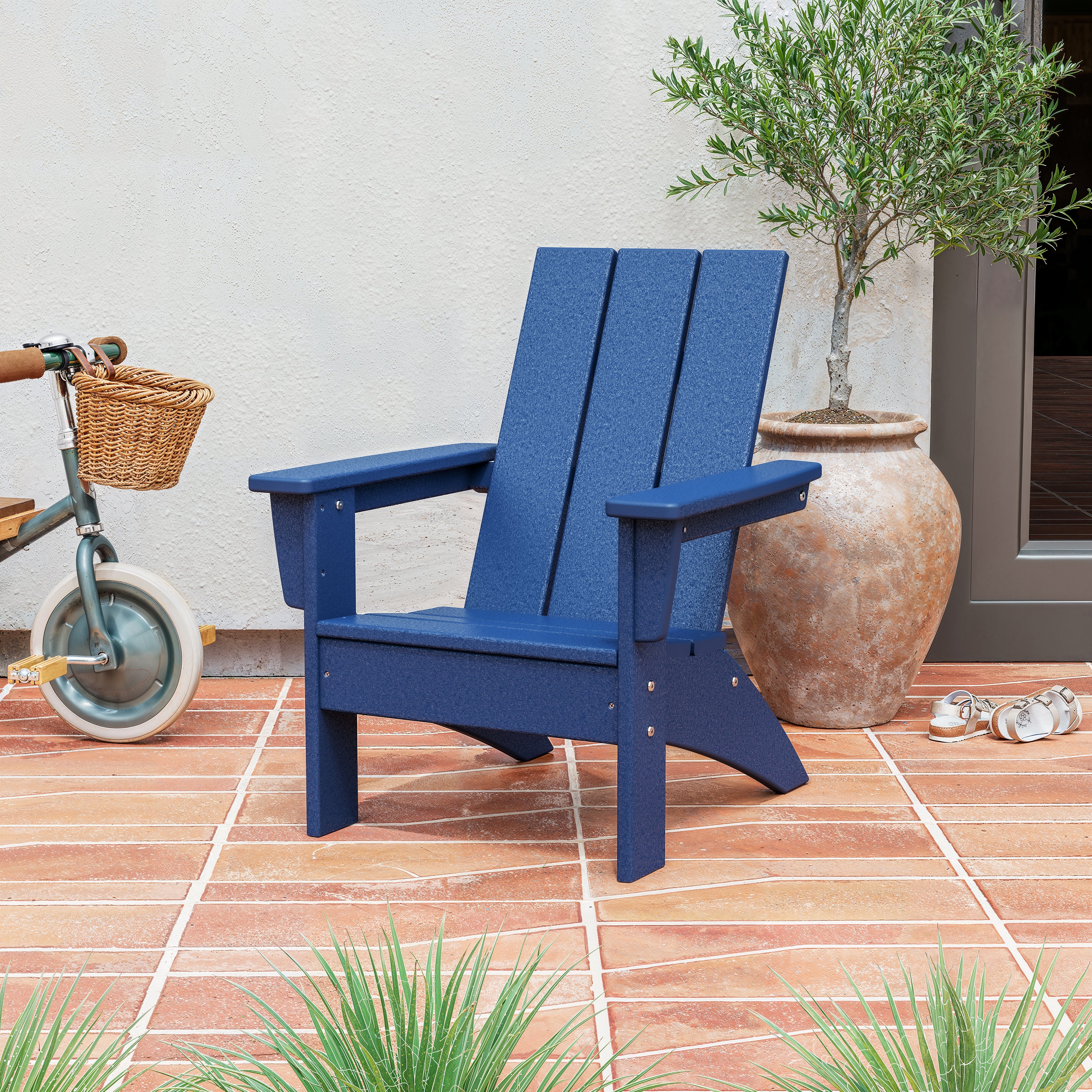 POLYWOOD® Kids Modern Adirondack Chair