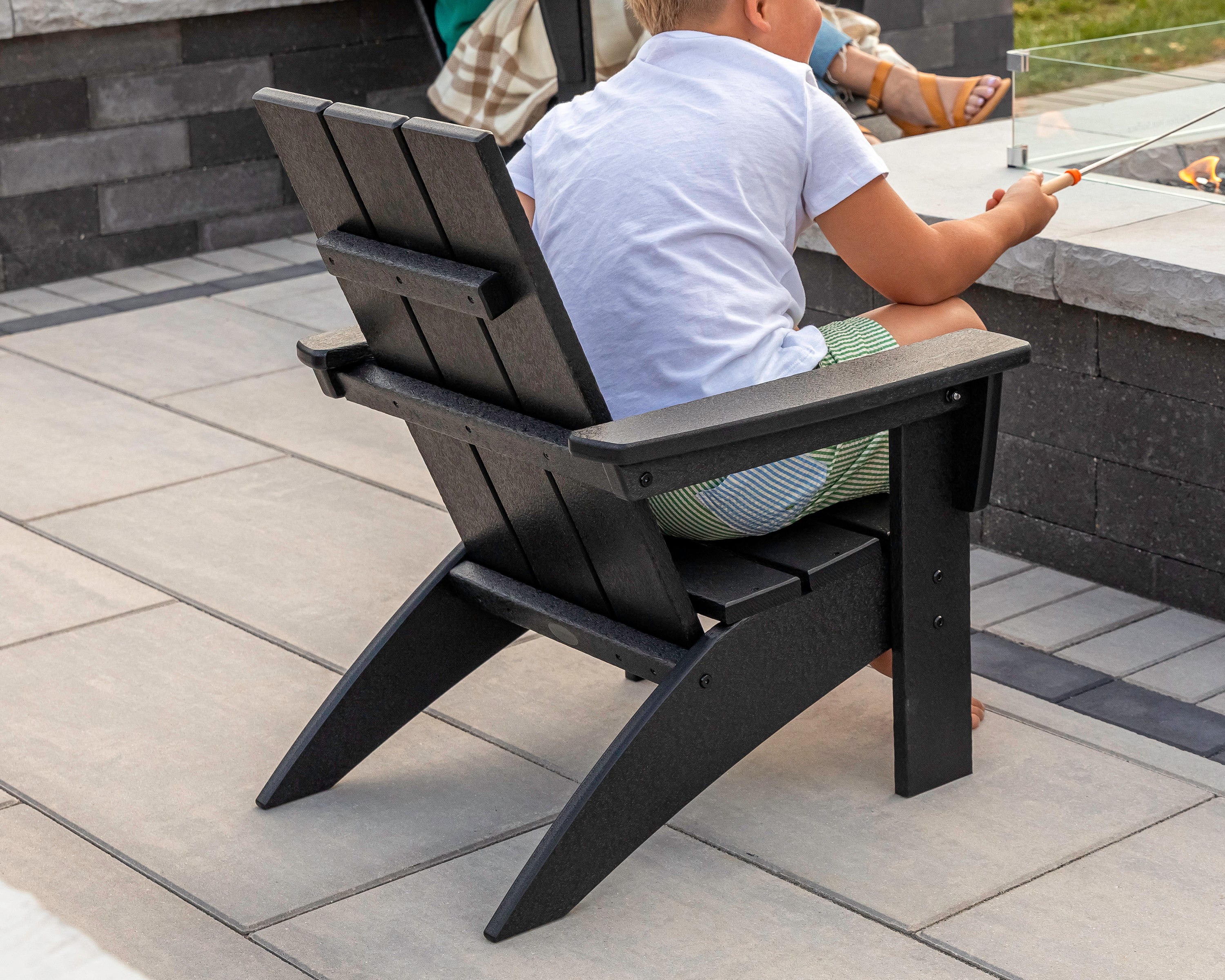POLYWOOD® Kids Modern Adirondack Chair