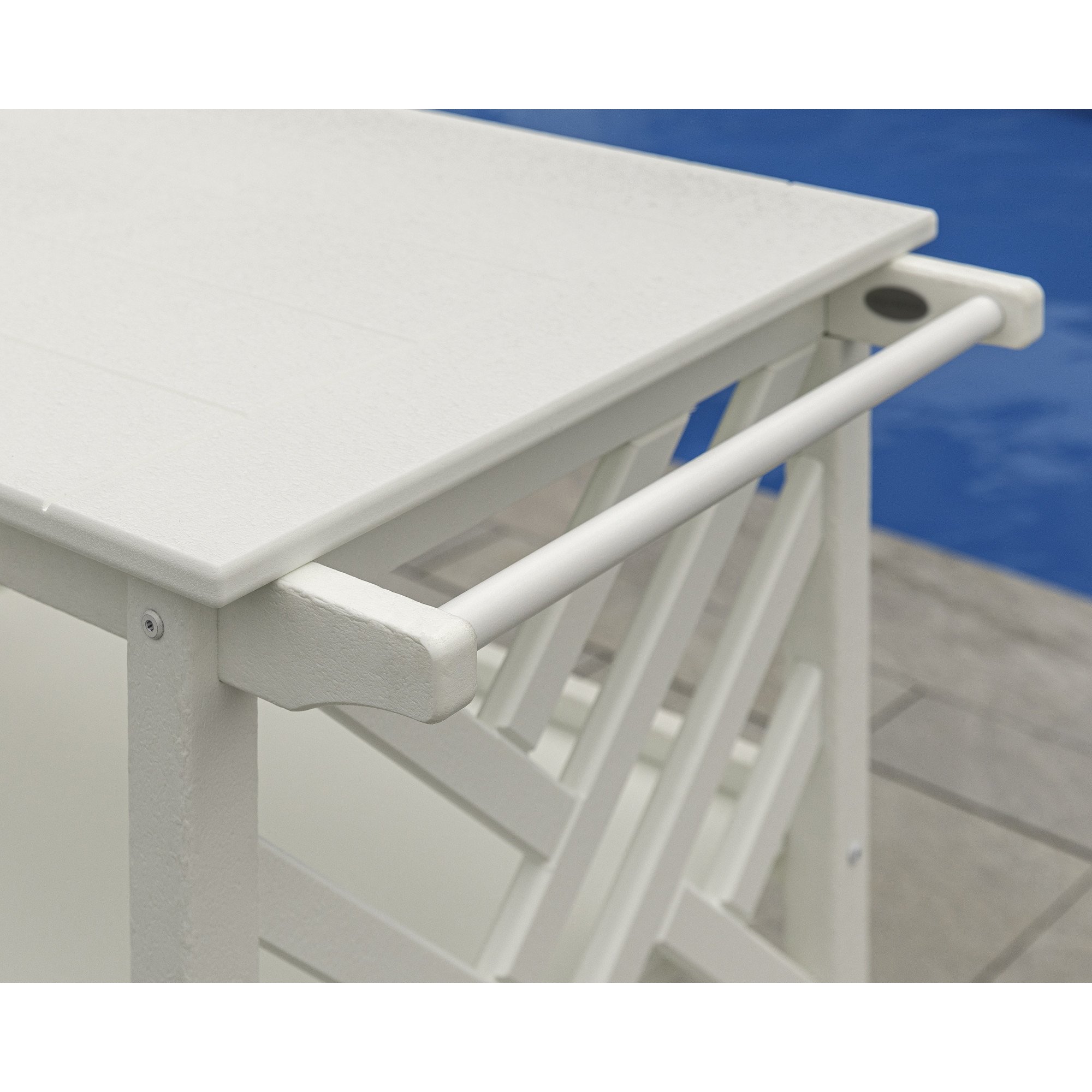 POLYWOOD® Chippendale Bar Cart - Lifestyle View 2