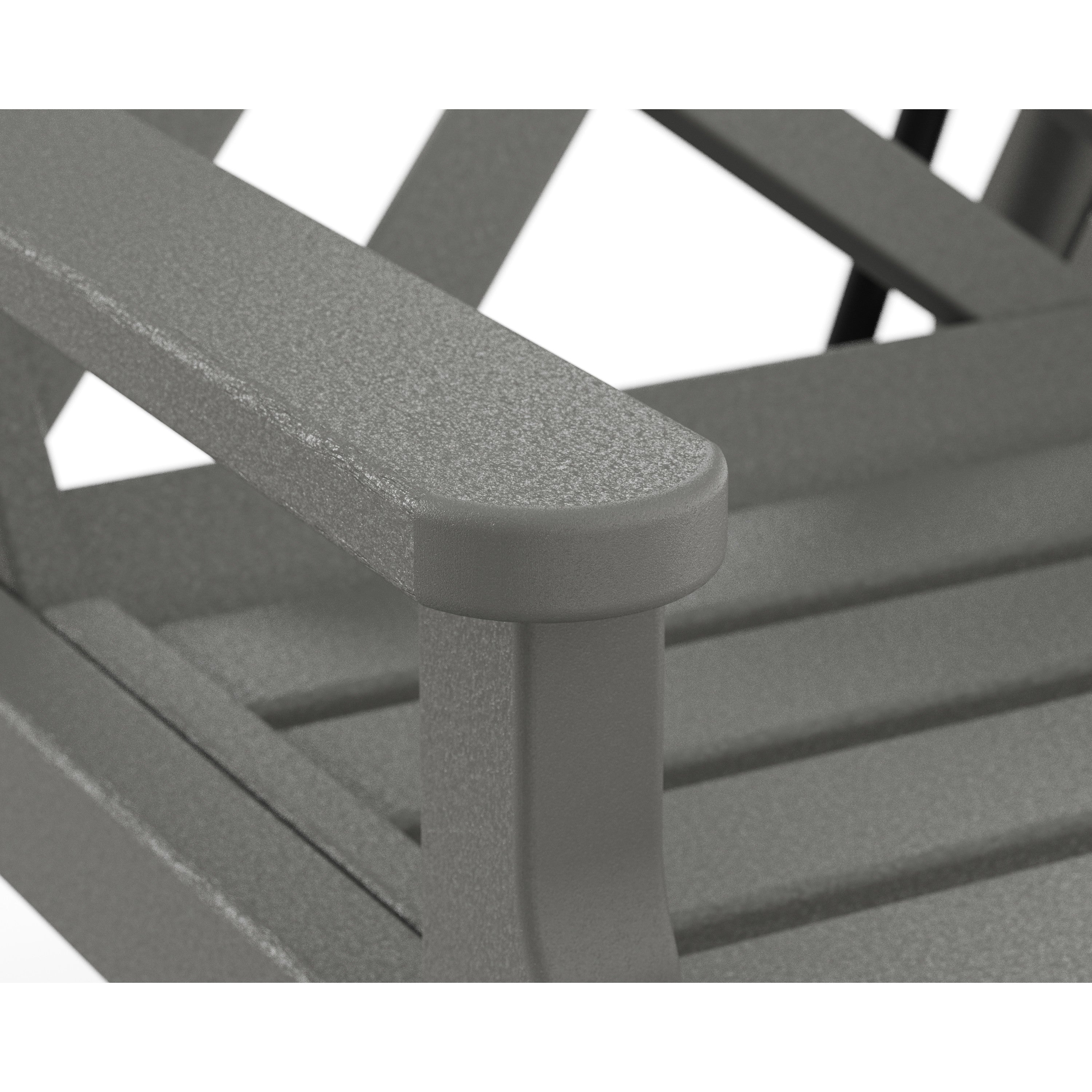 POLYWOOD® Chippendale Chaise with Arms and Wheels