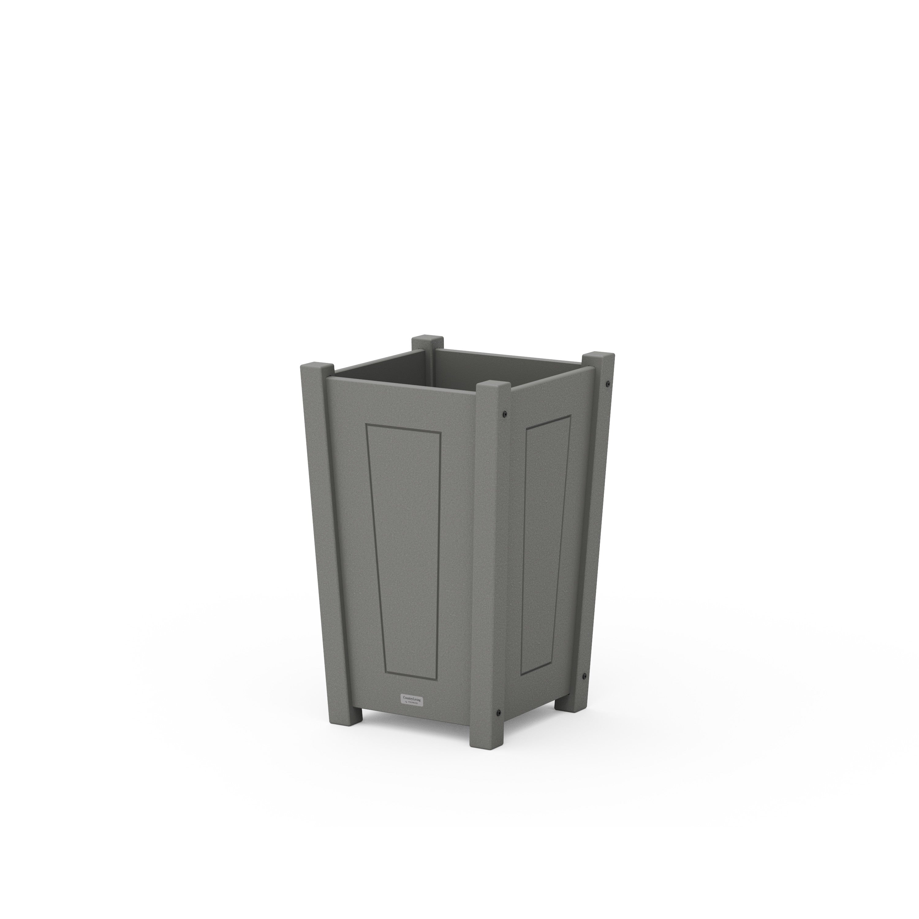 Country Living Tapered Square Short Planter Box