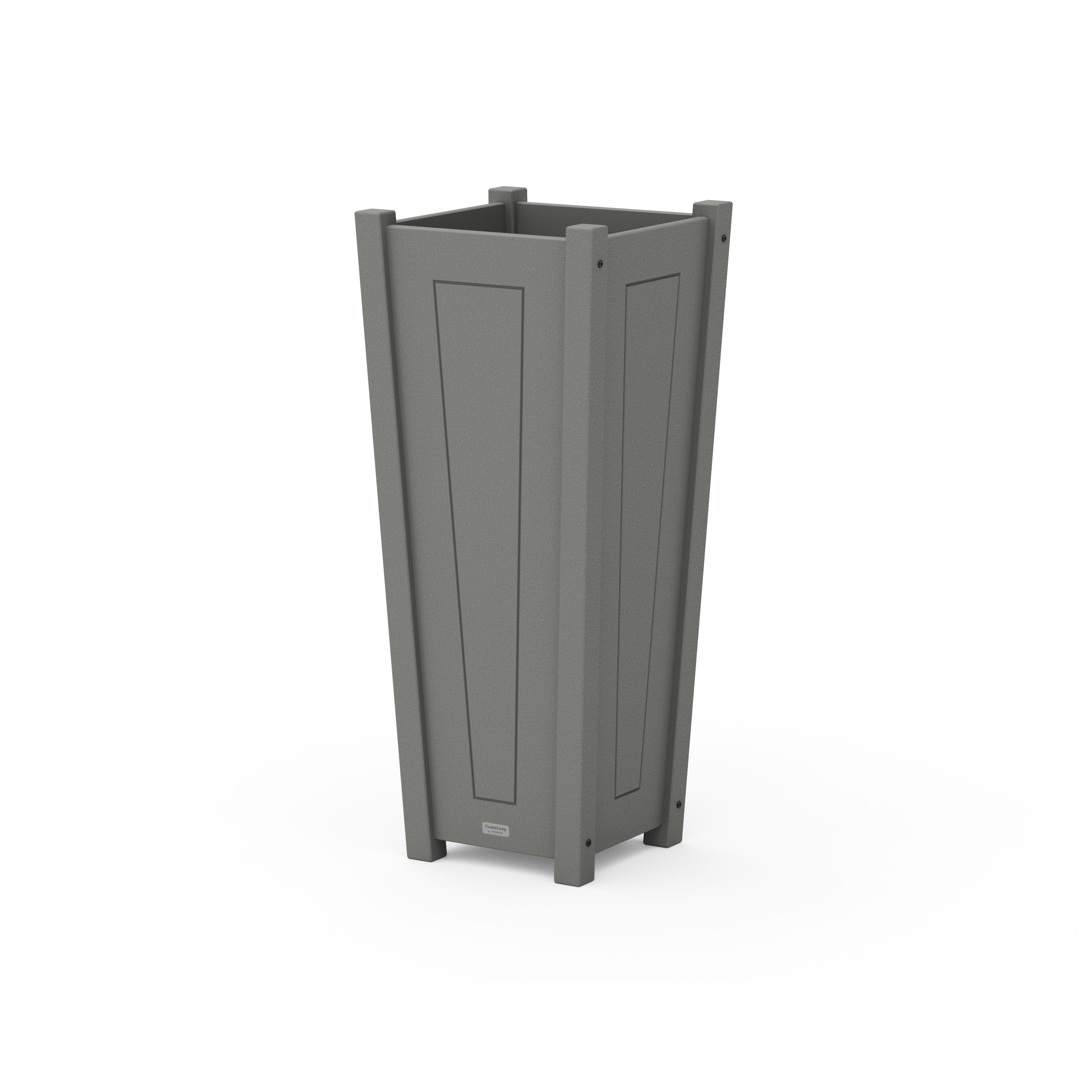 Country Living Tapered Square Tall Planter Box