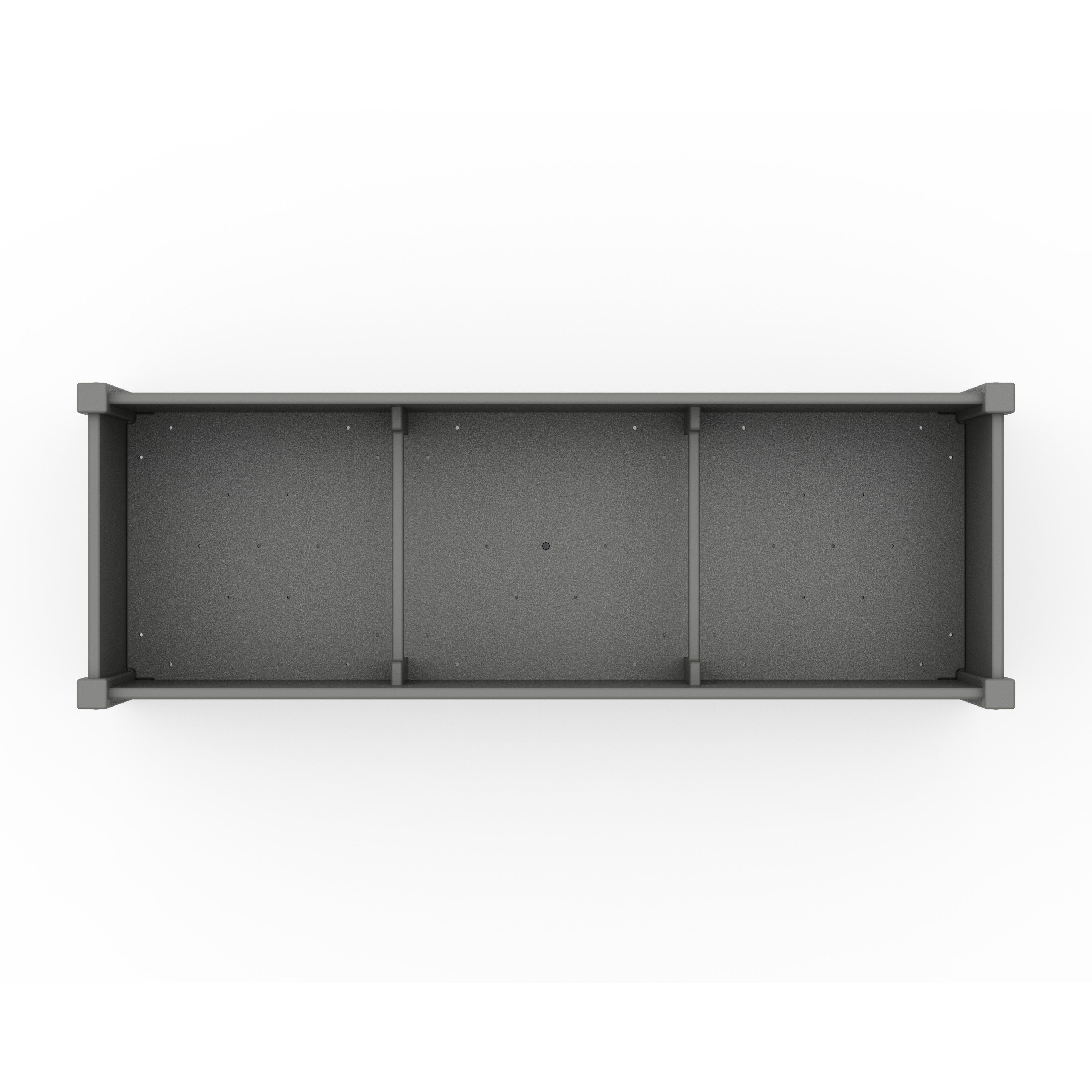 Country Living Large Rectangle Triple Planter Box