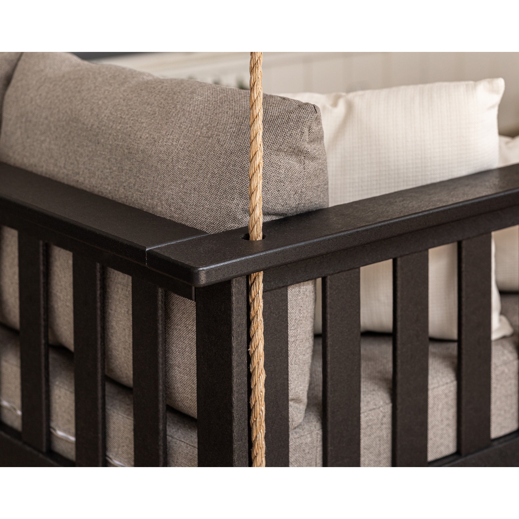 POLYWOOD® Vineyard Daybed Swing - Lifestyle View 6