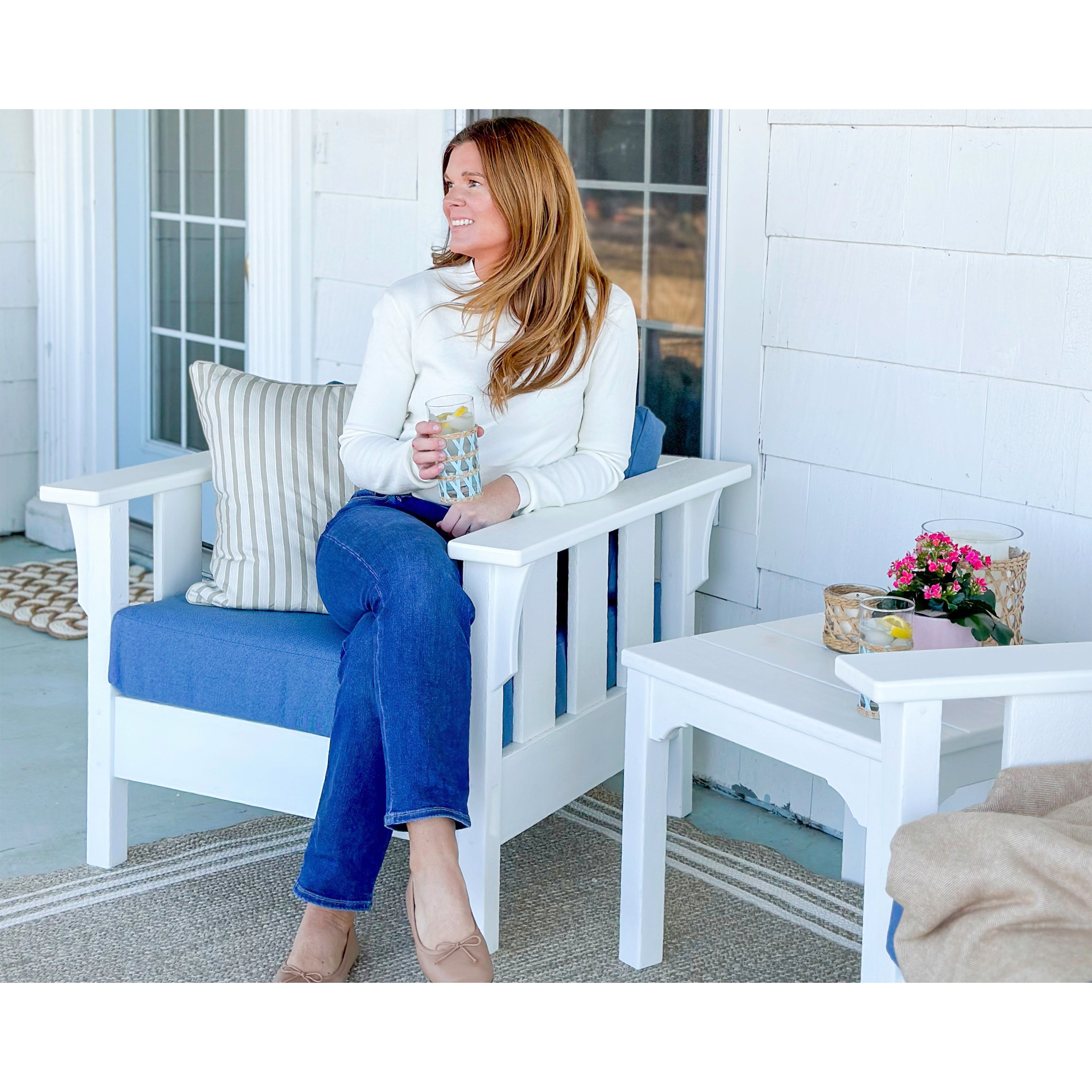 Martha Stewart by POLYWOOD Acadia Deep Seating Chair