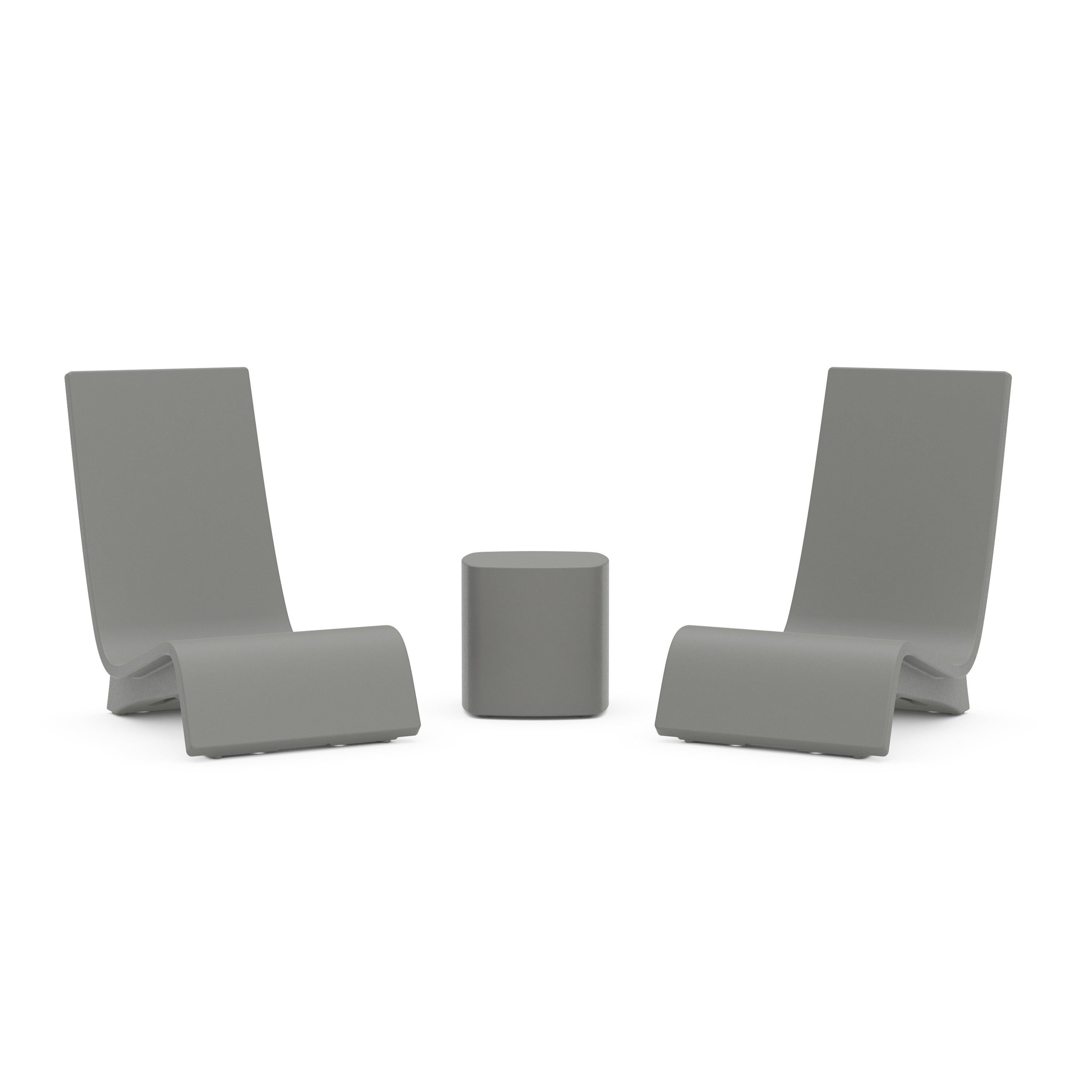 POLYWOOD® Laguna 3-Piece In-Pool Chair Lounge Set