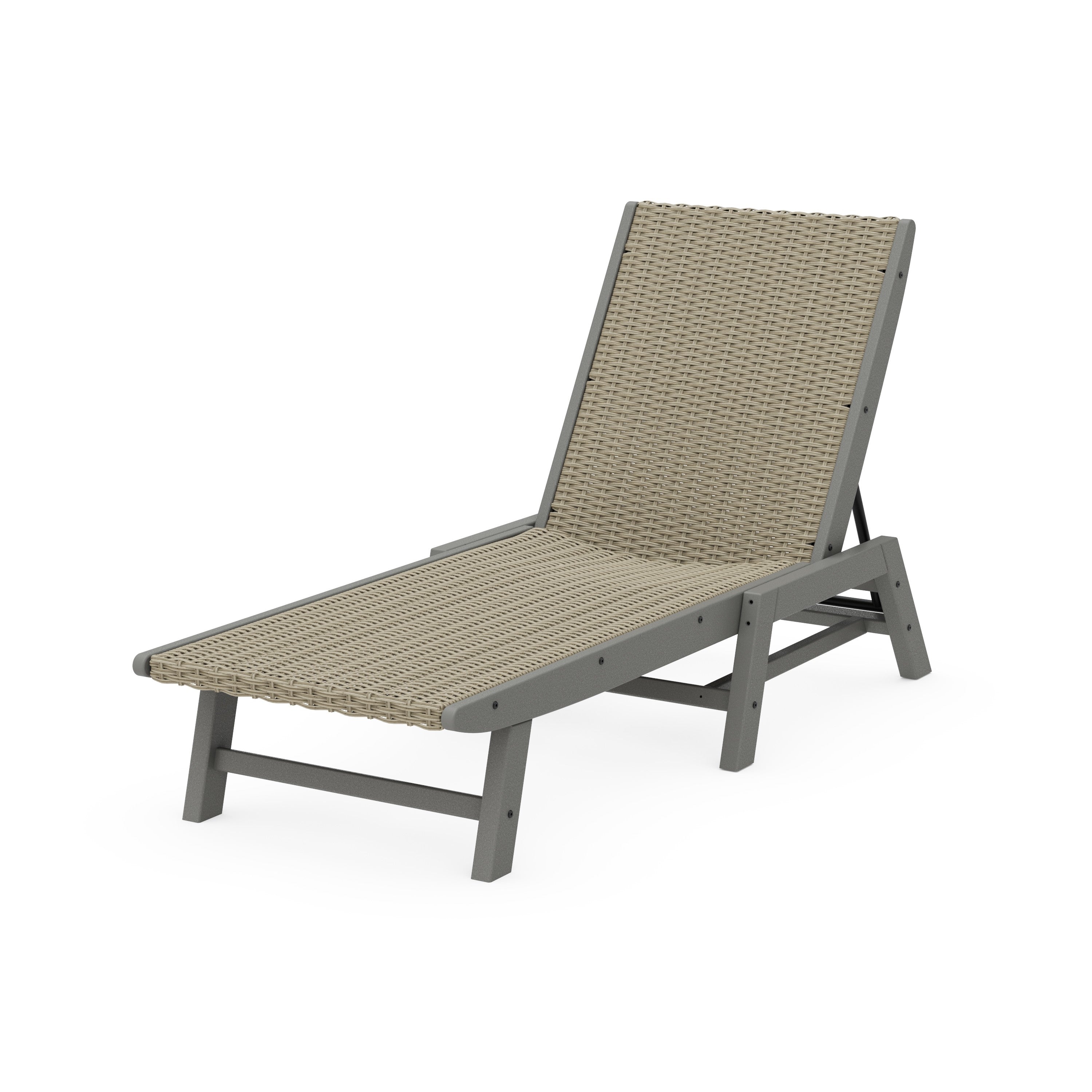 POLYWOOD® Coastal Woven Chaise