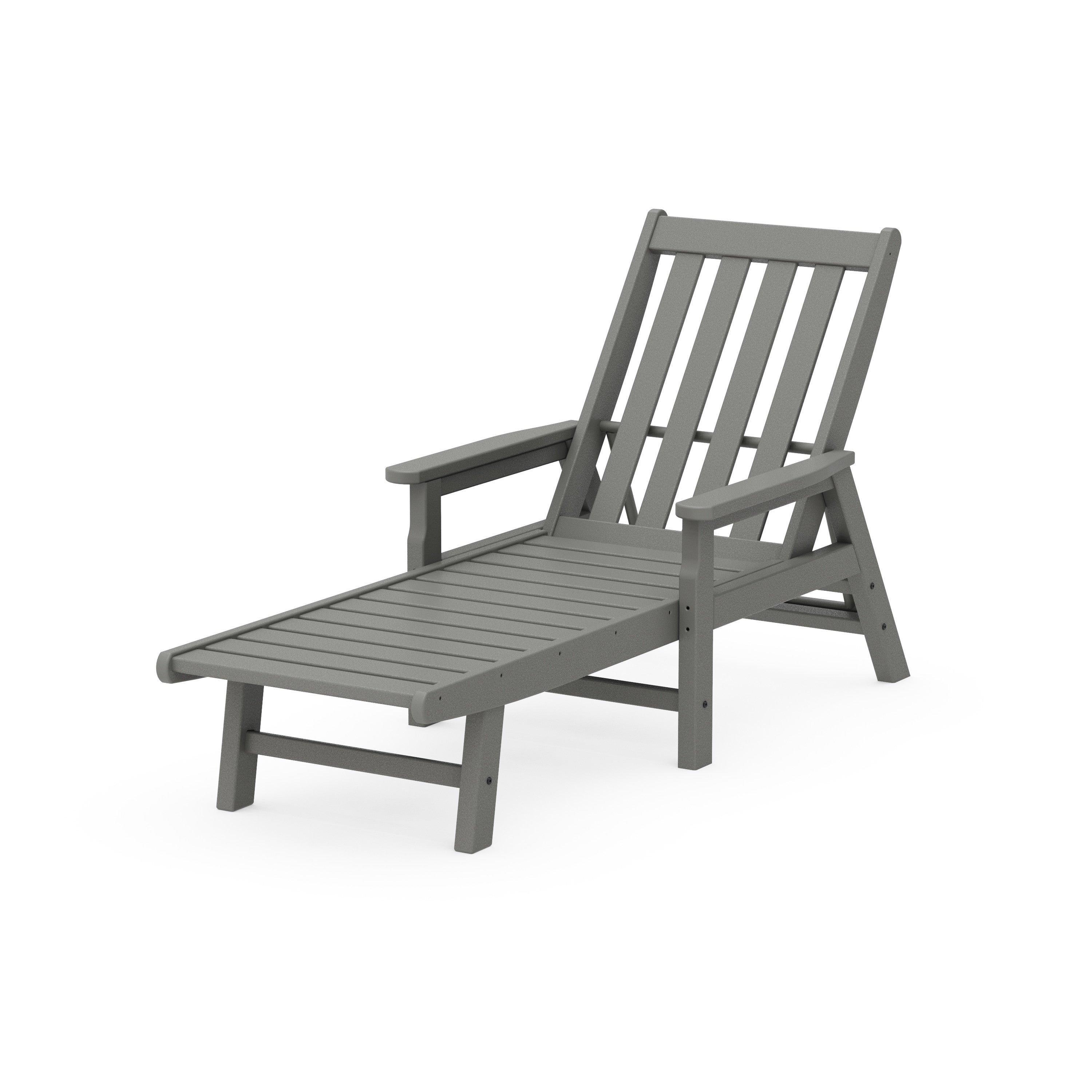 POLYWOOD® Vineyard Chaise with Arms
