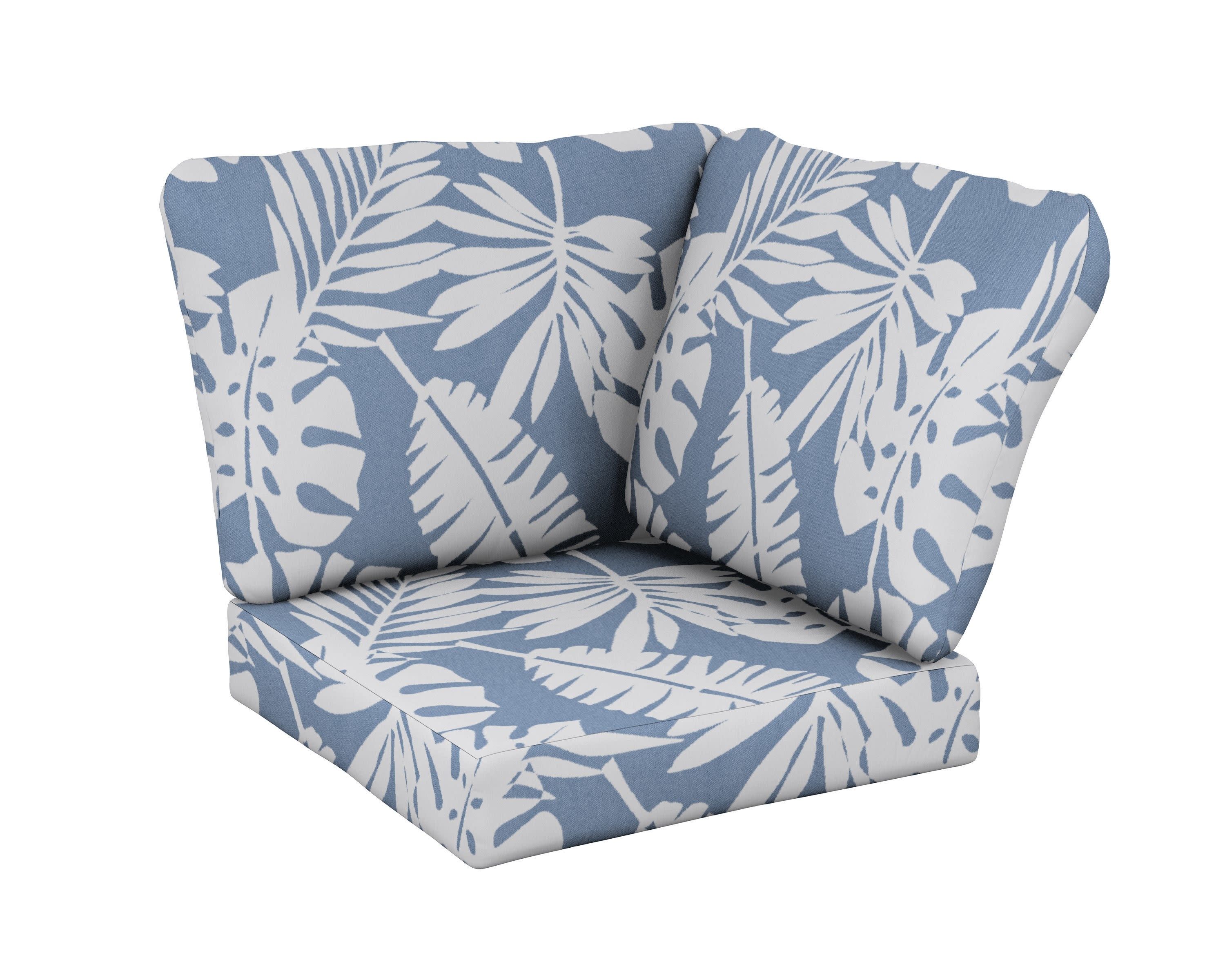 POLYWOOD® Baffle Modular Corner Cushion