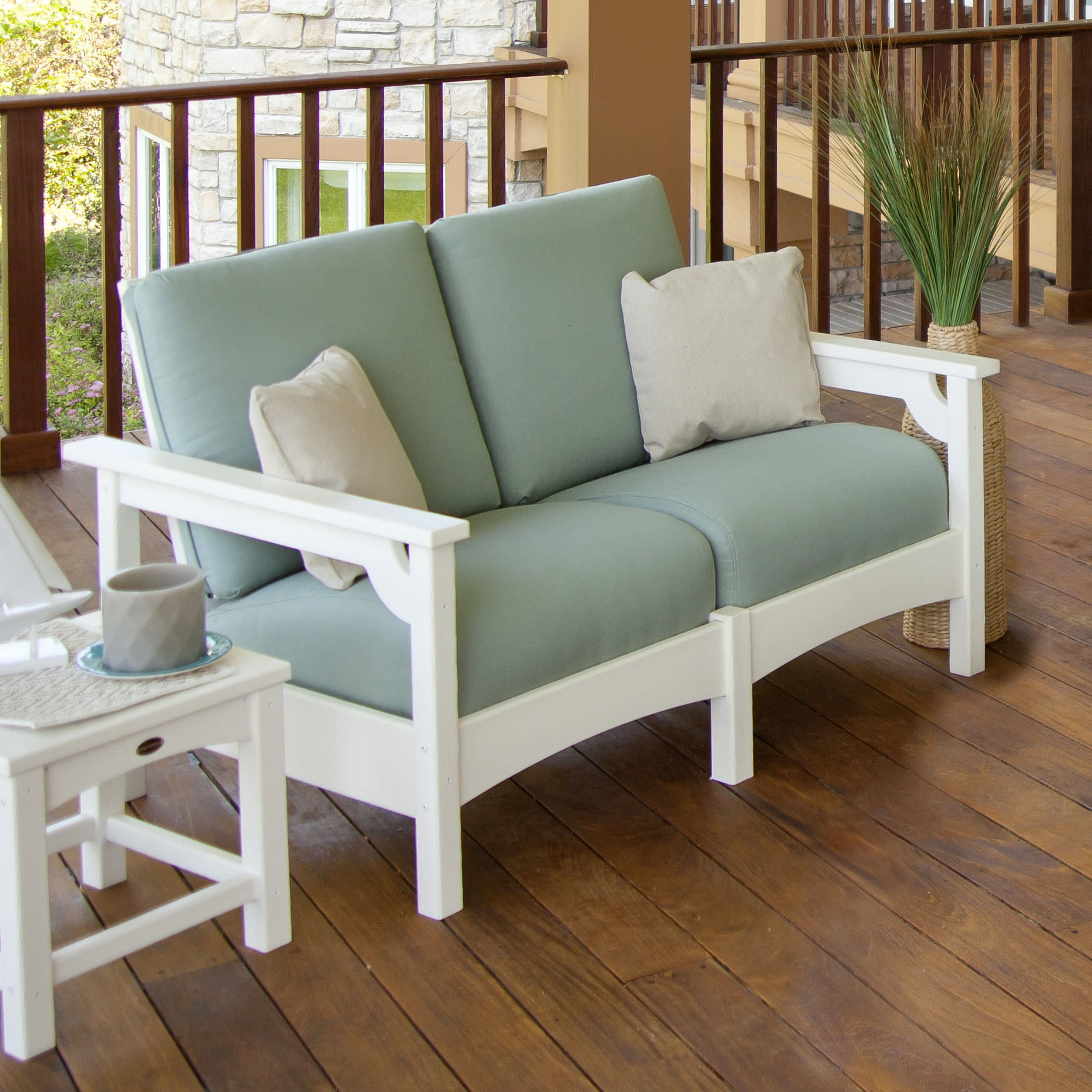 POLYWOOD® Club Settee