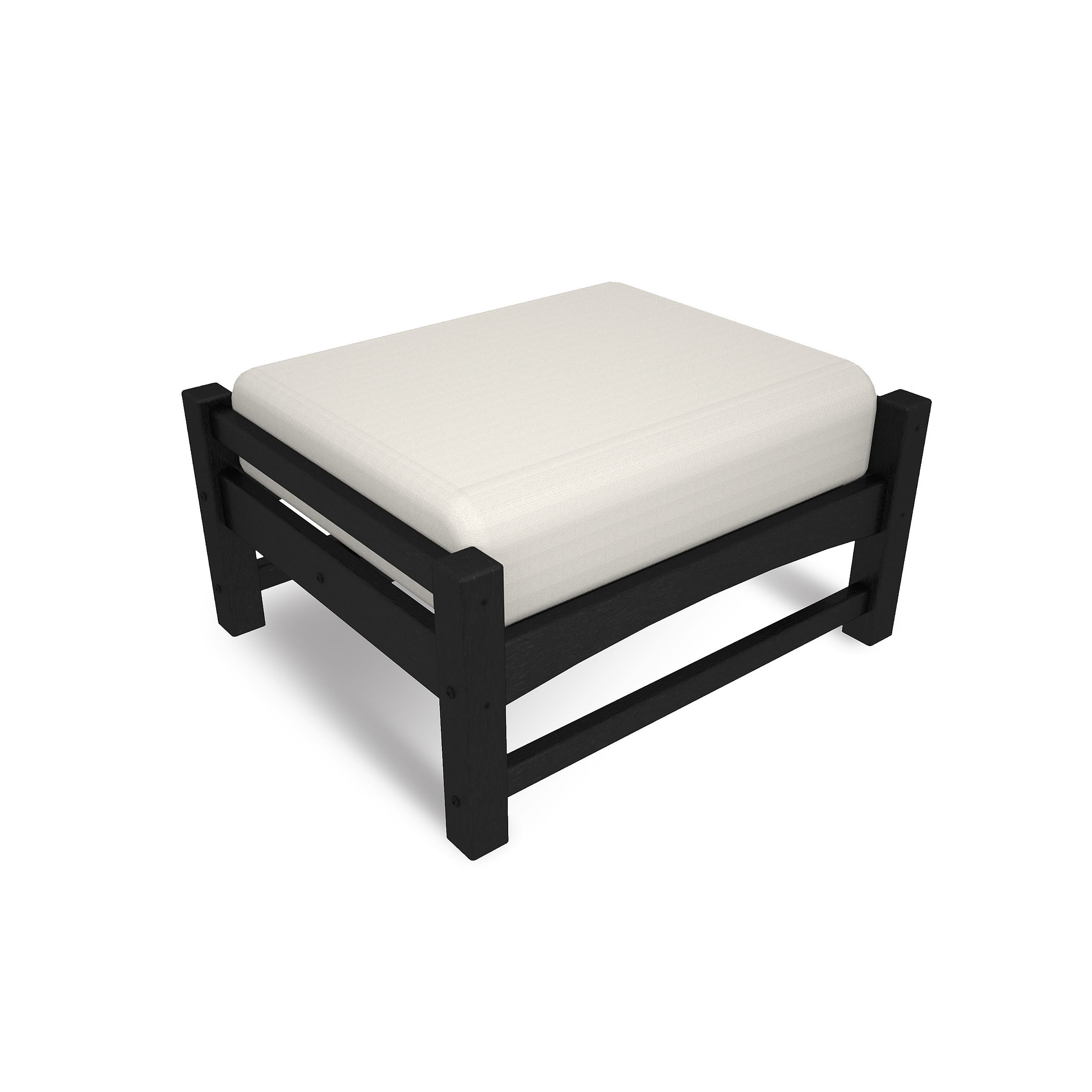 POLYWOOD Club Ottoman