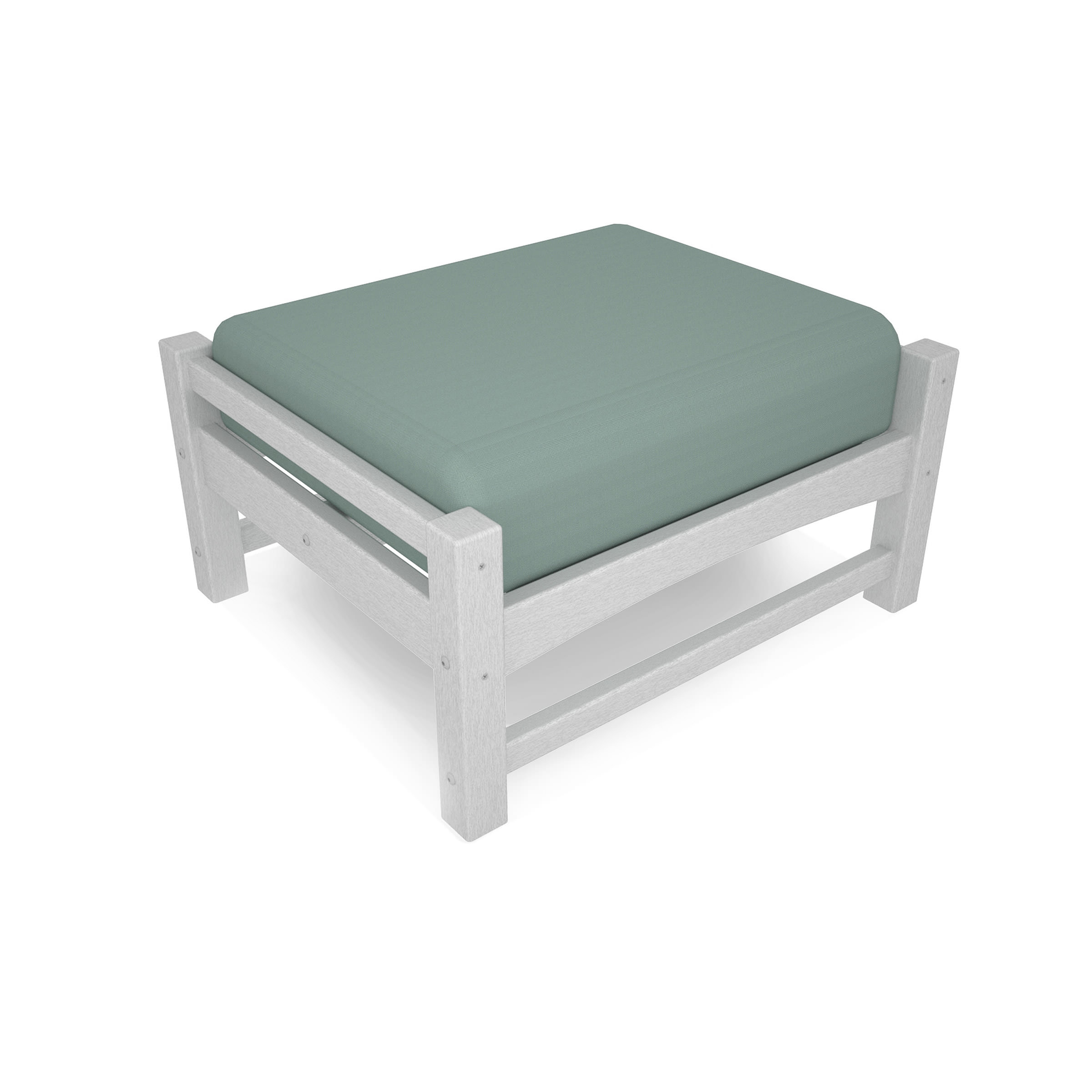 POLYWOOD Club Ottoman