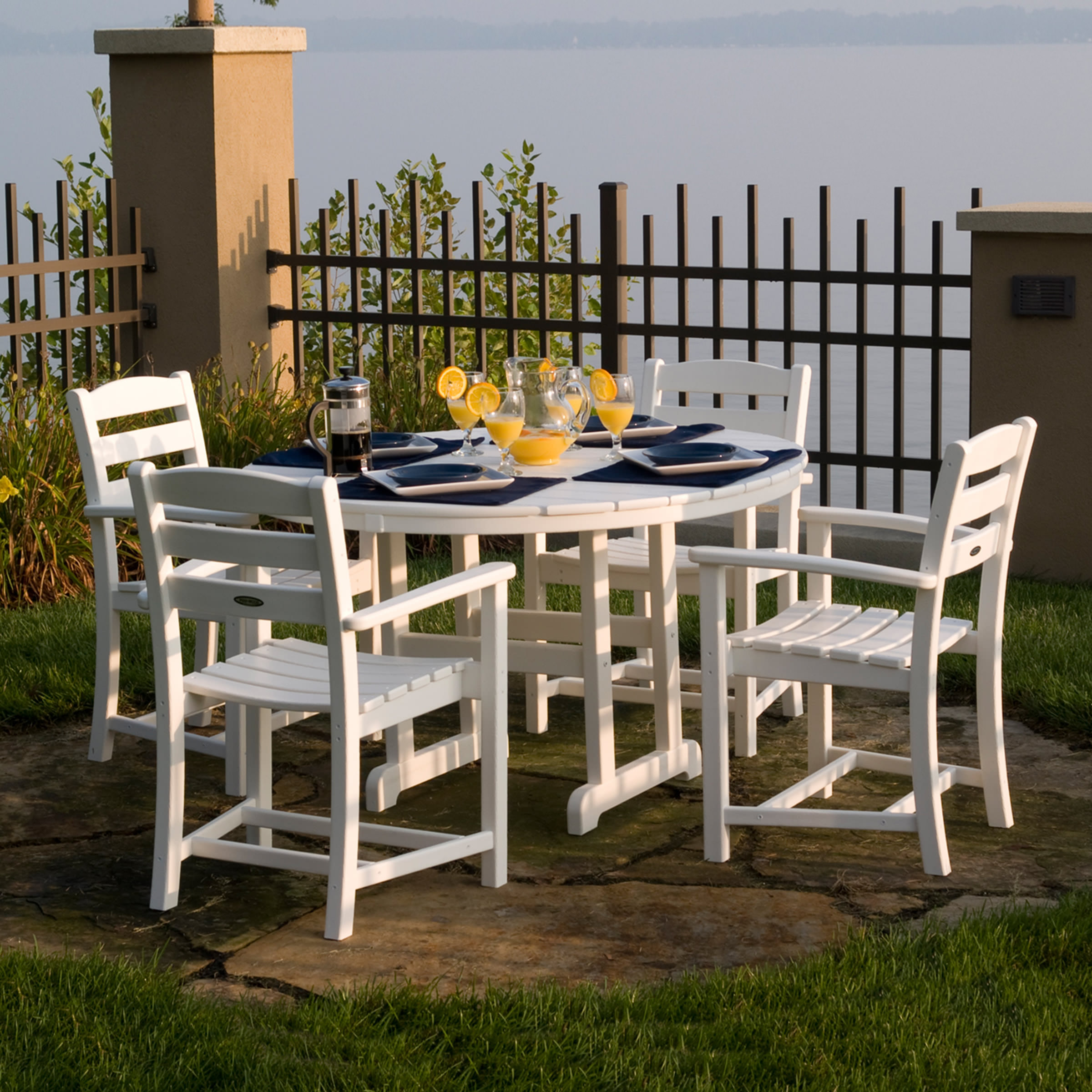 POLYWOOD La Casa Cafe Garden Dining Set