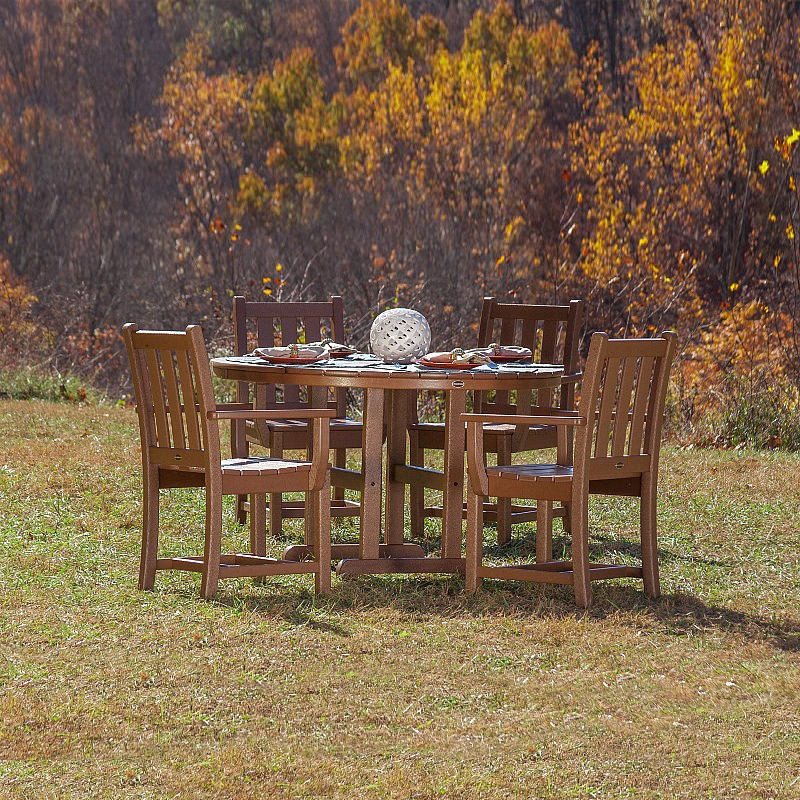 POLYWOOD Traditional Garden 5-Piece Dining Set