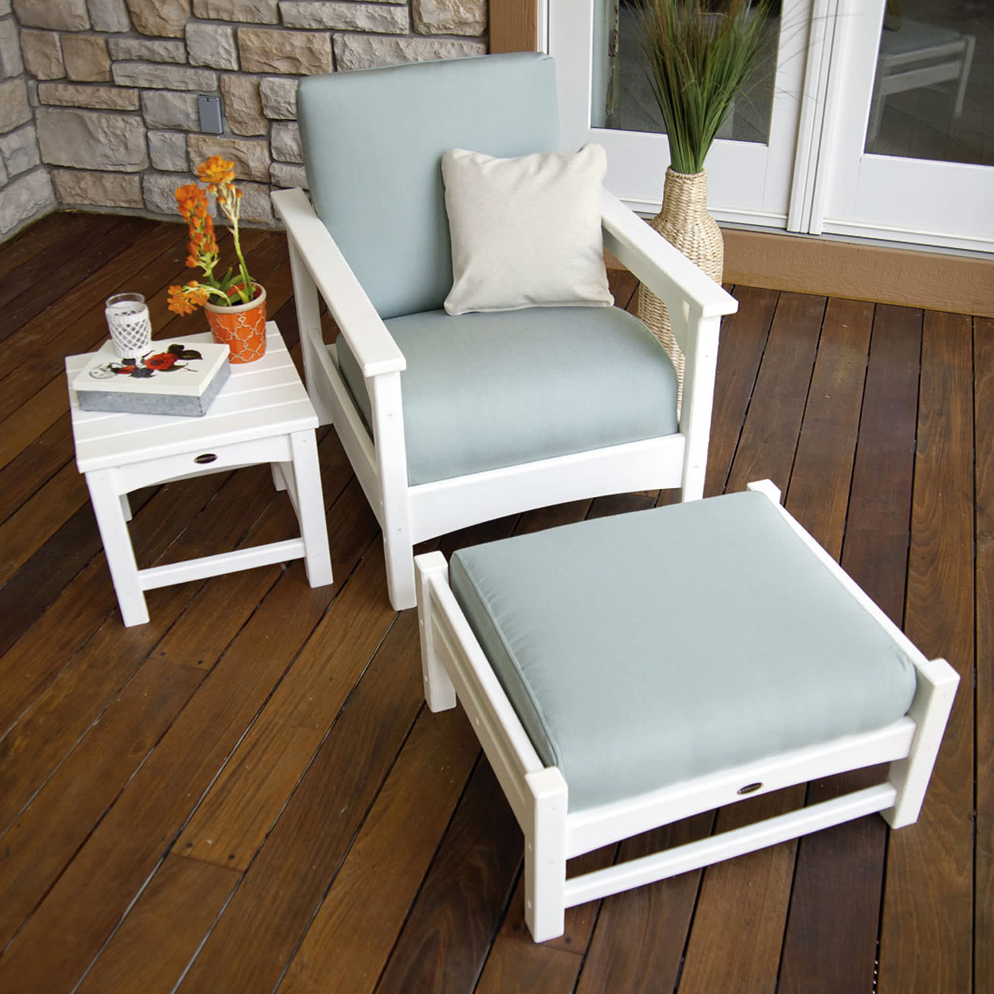 POLYWOOD® Club 3-Piece Deep Seating Set