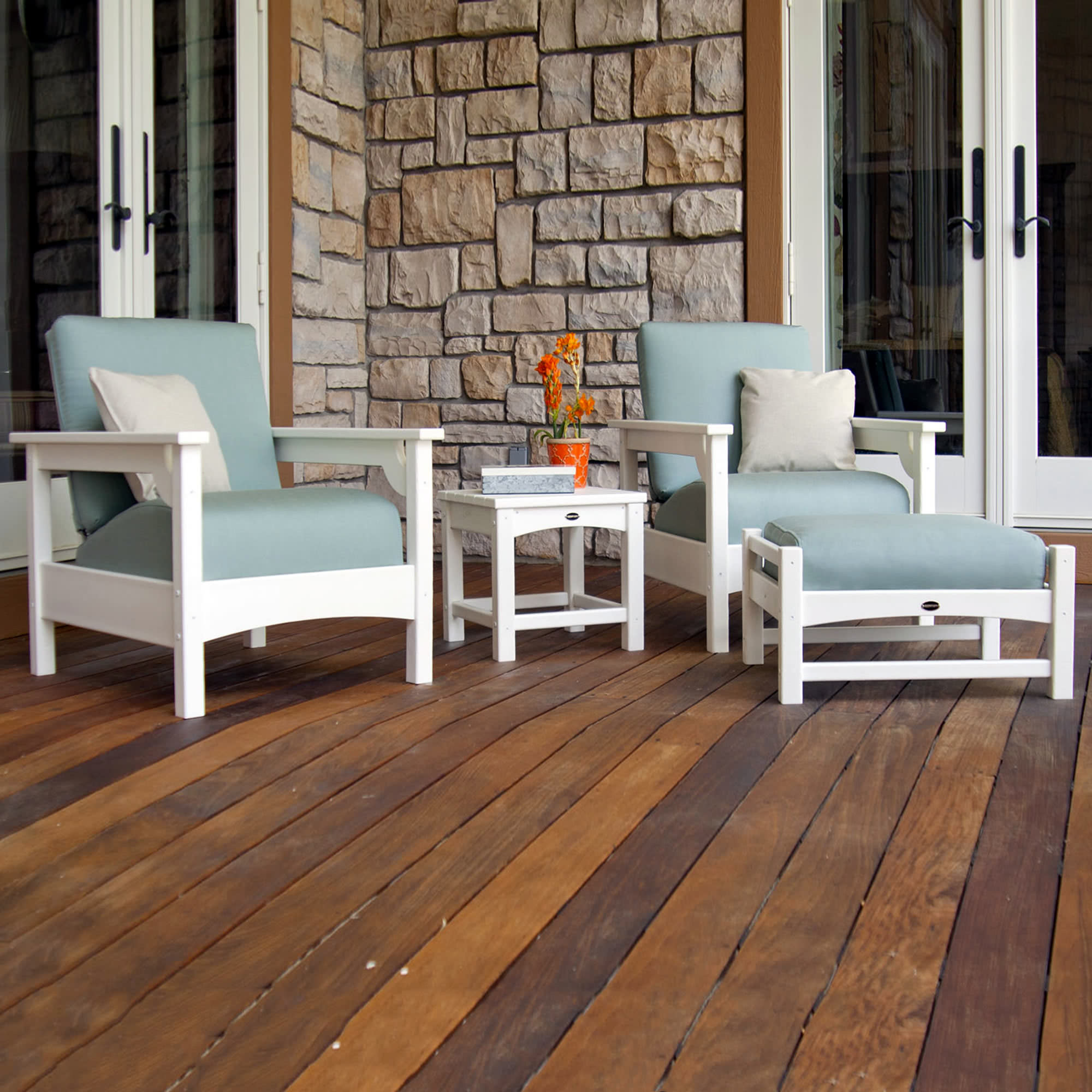 POLYWOOD® Club 4-Piece Deep Seating Set