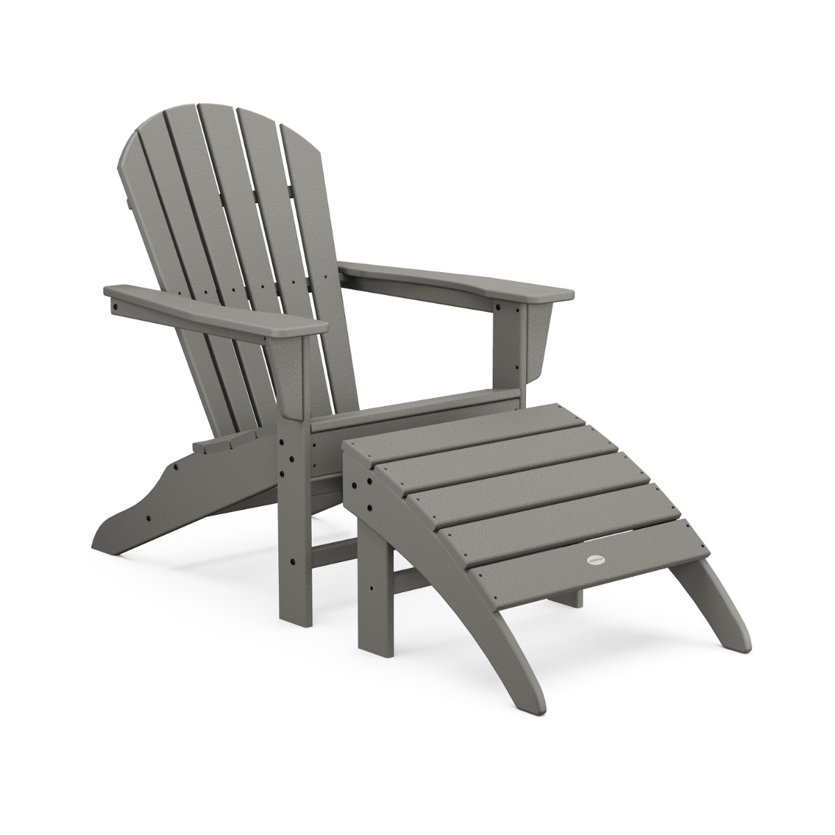 POLYWOOD® South Beach Adirondack 2-Piece Set