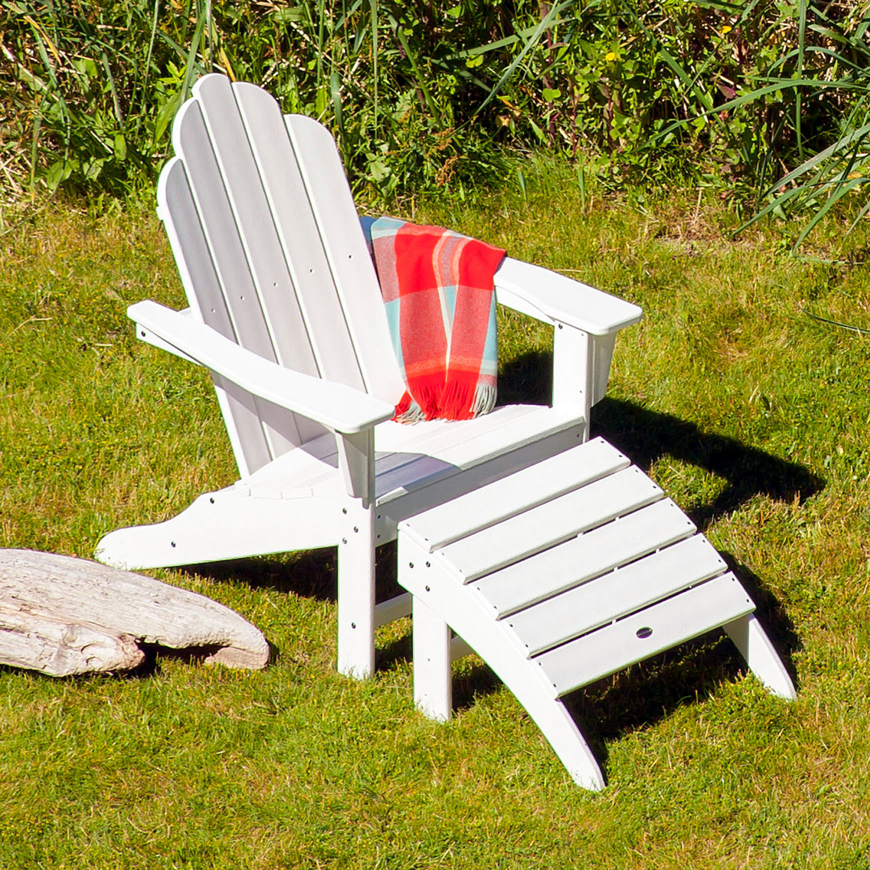 POLYWOOD® Long Island Adirondack 2-Piece Set