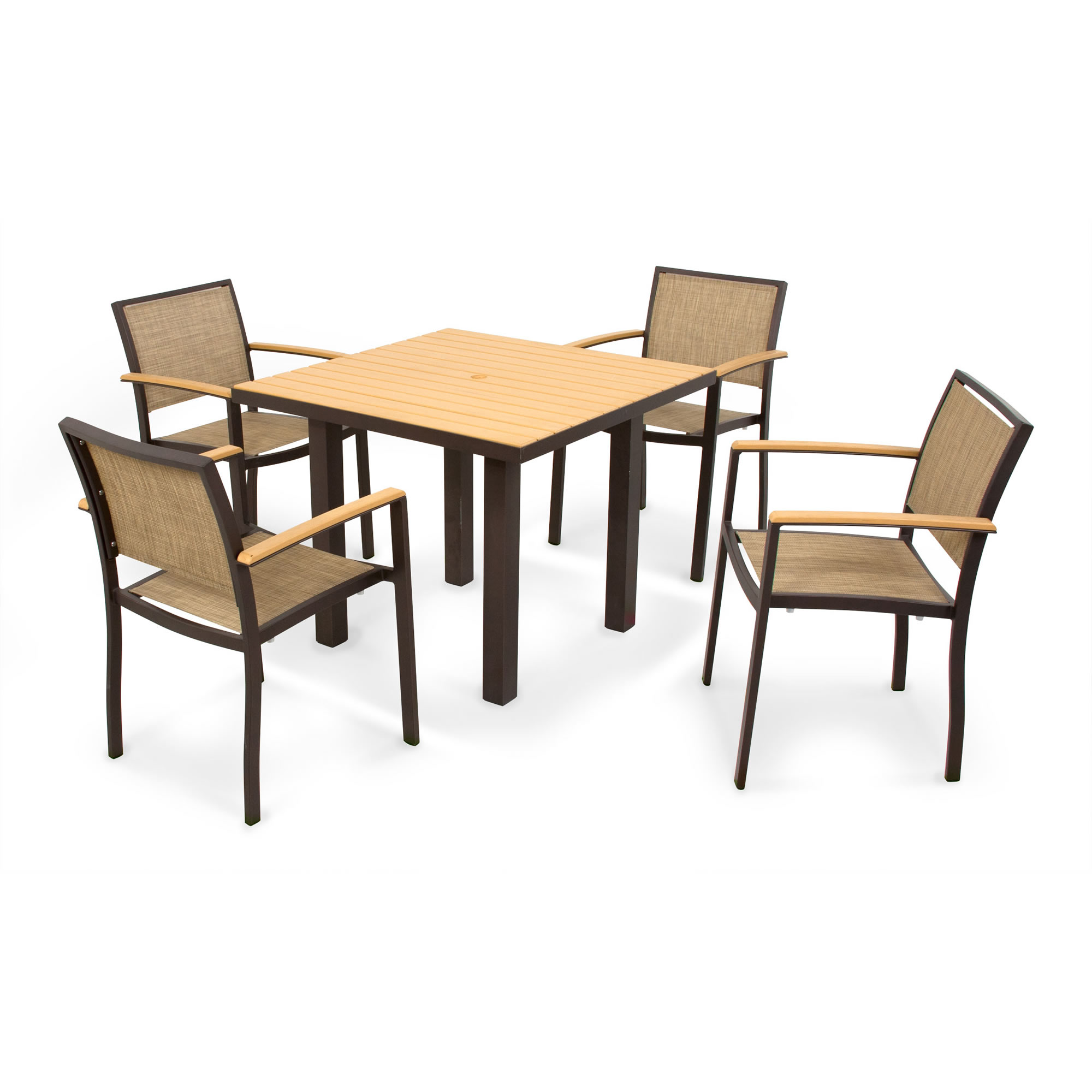 Bronze Frame/Burlap Sling