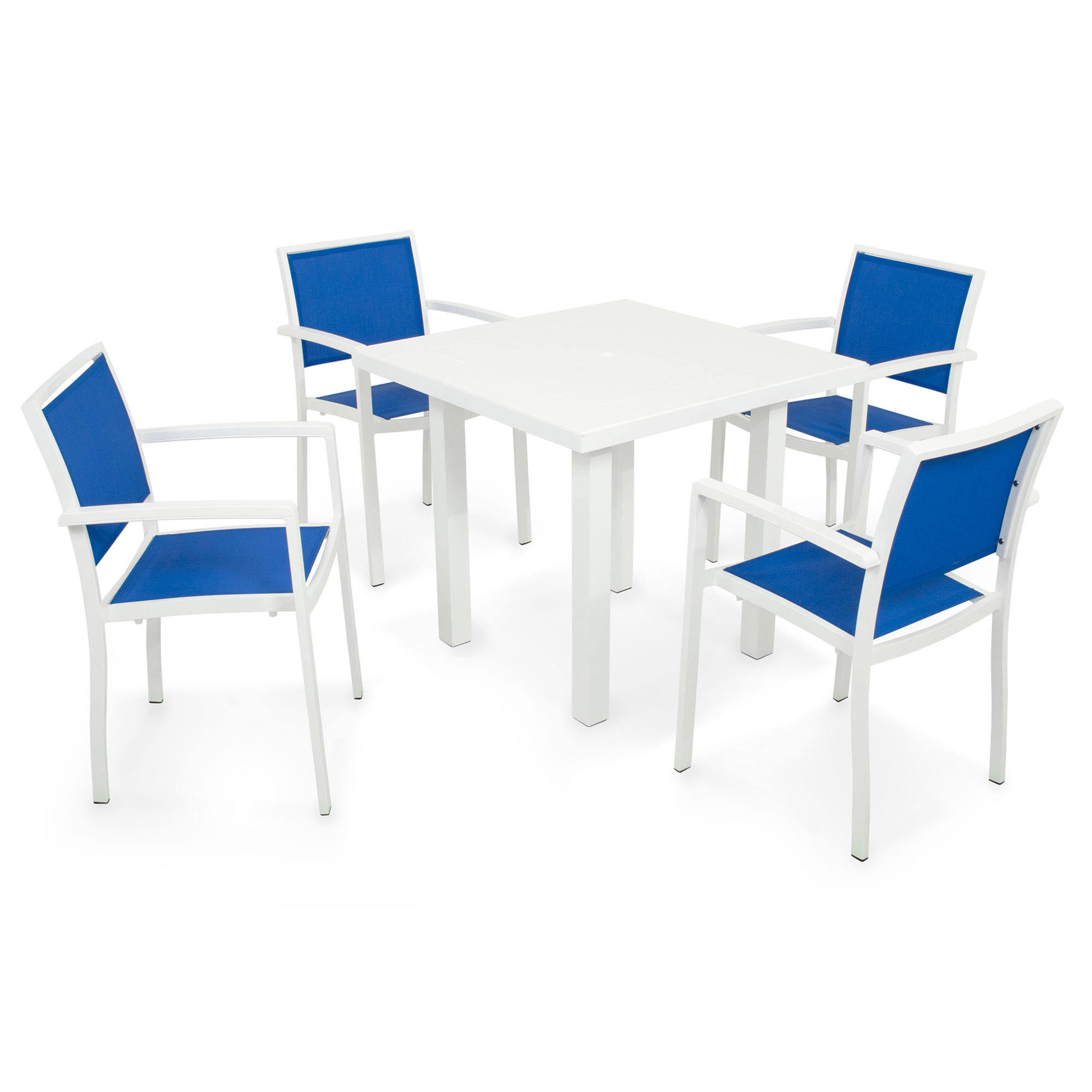 POLYWOOD® Bayline™ 5-Piece Dining Set