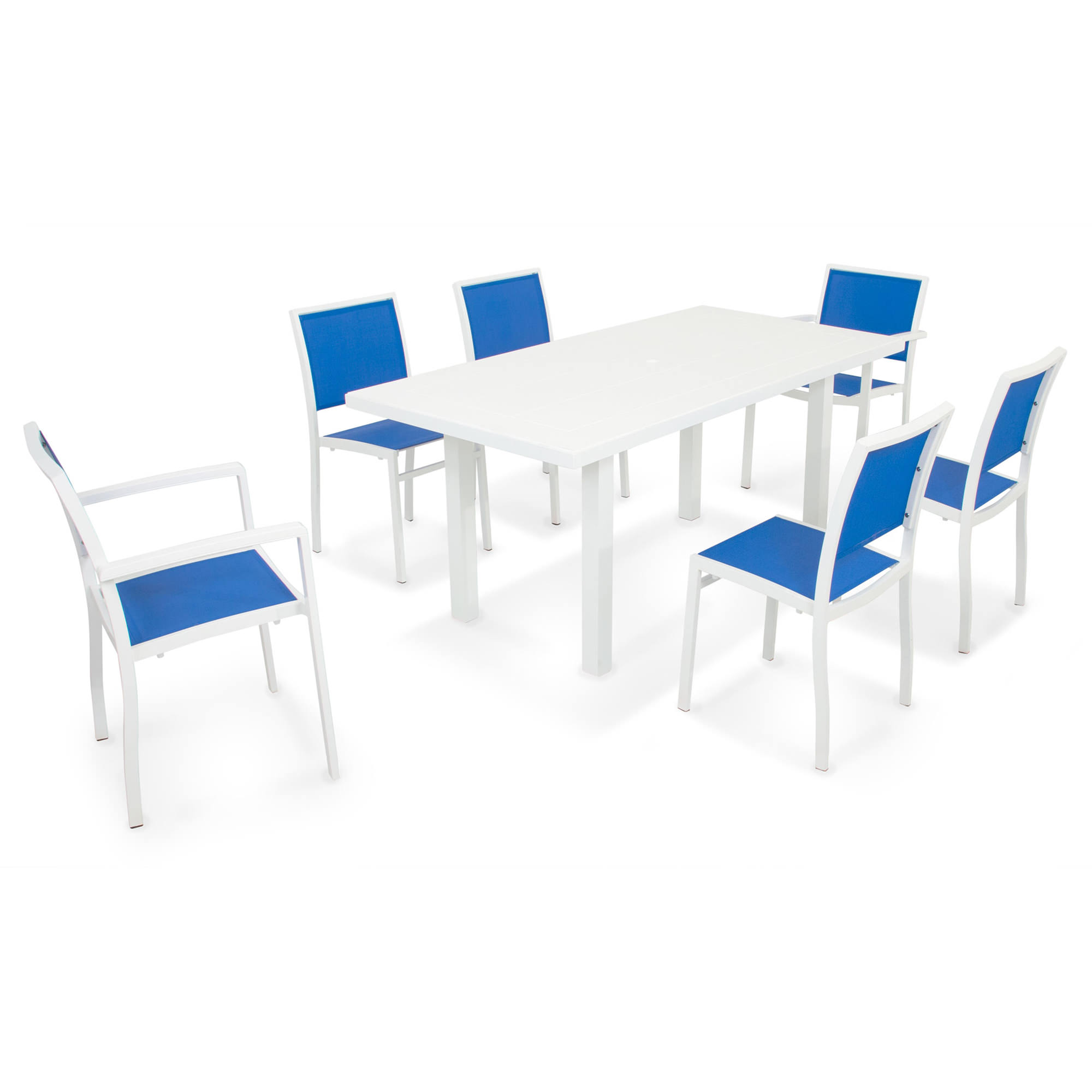 POLYWOOD® Bayline™ 7-Piece Dining Set