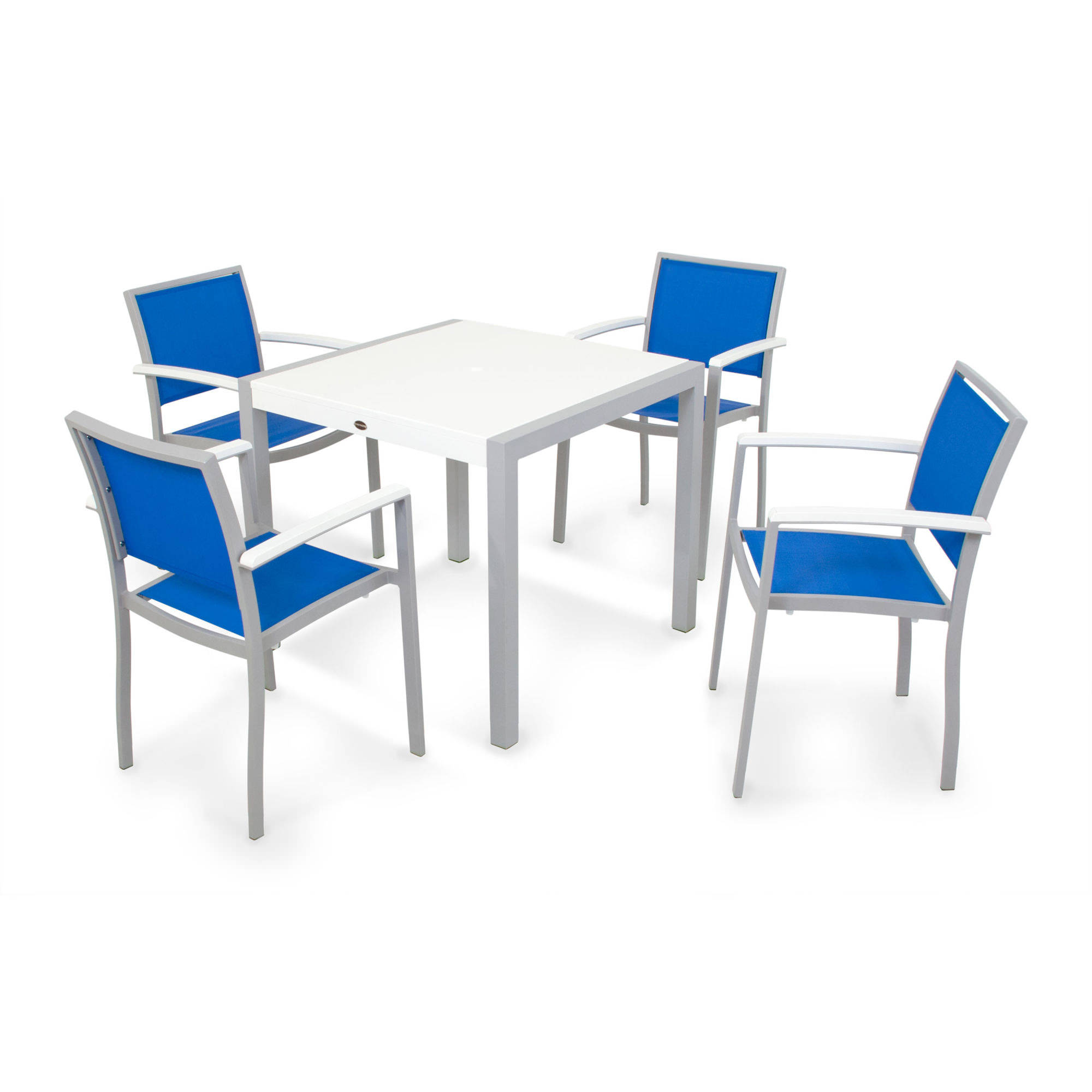 POLYWOOD® Bayline™ 5-Piece Dining Set