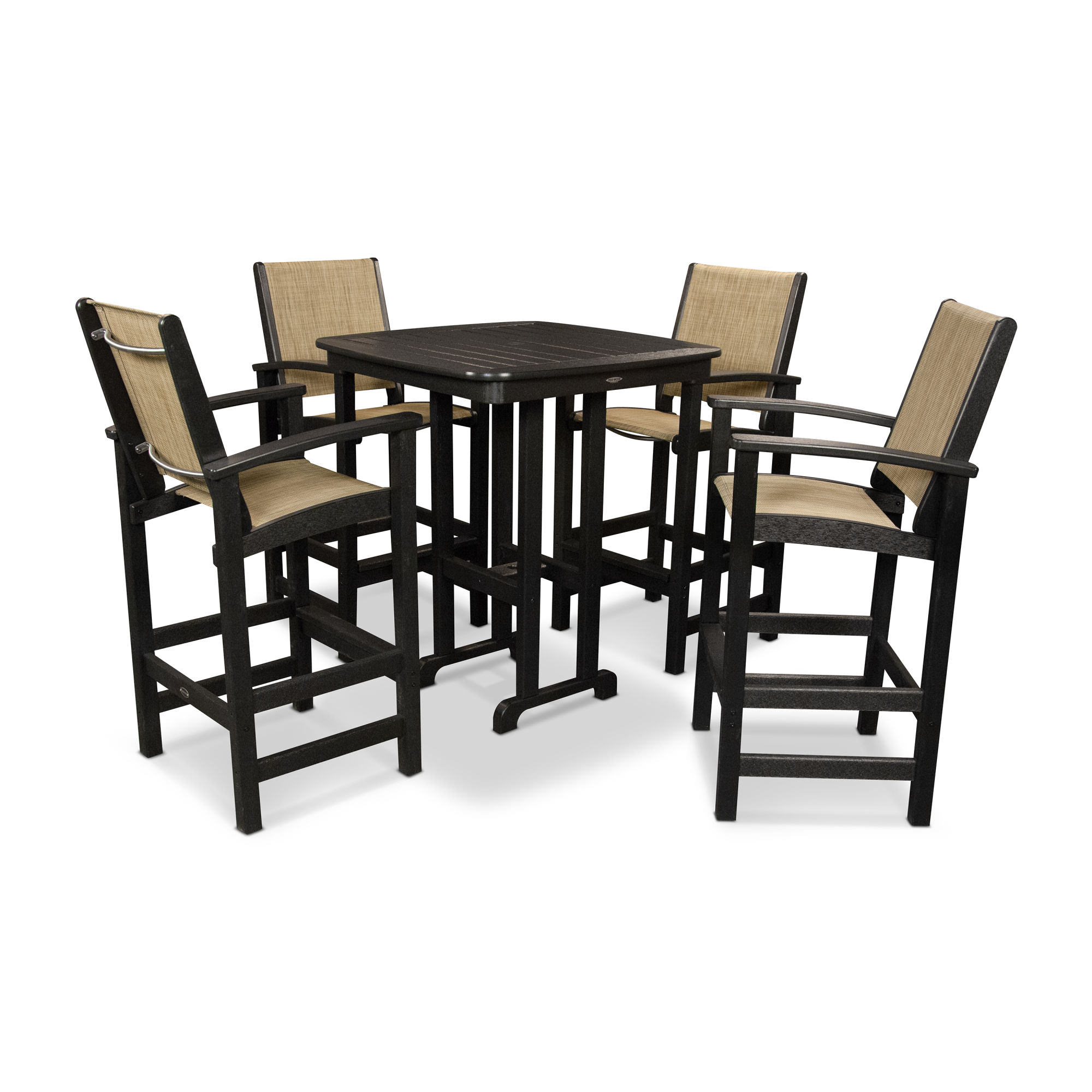 POLYWOOD® Coastal 5-Piece Bar Set