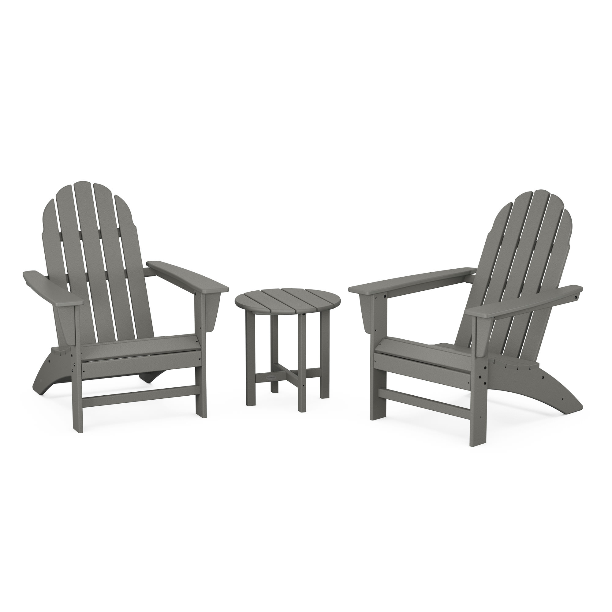 POLYWOOD® Vineyard 3-Piece Adirondack Set