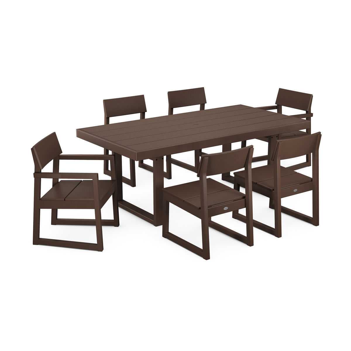 POLYWOOD® EDGE 7-Piece Dining Set