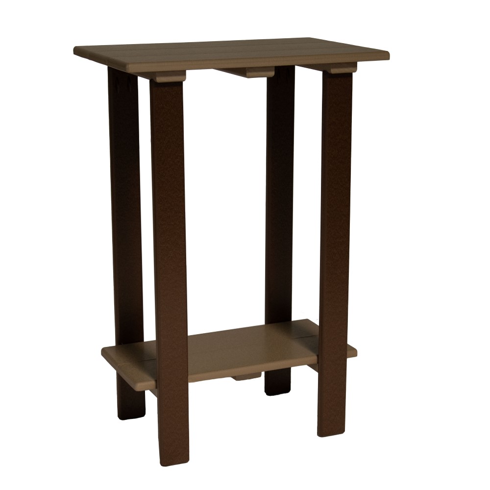 Amish Poly Craftsman Bar End Table