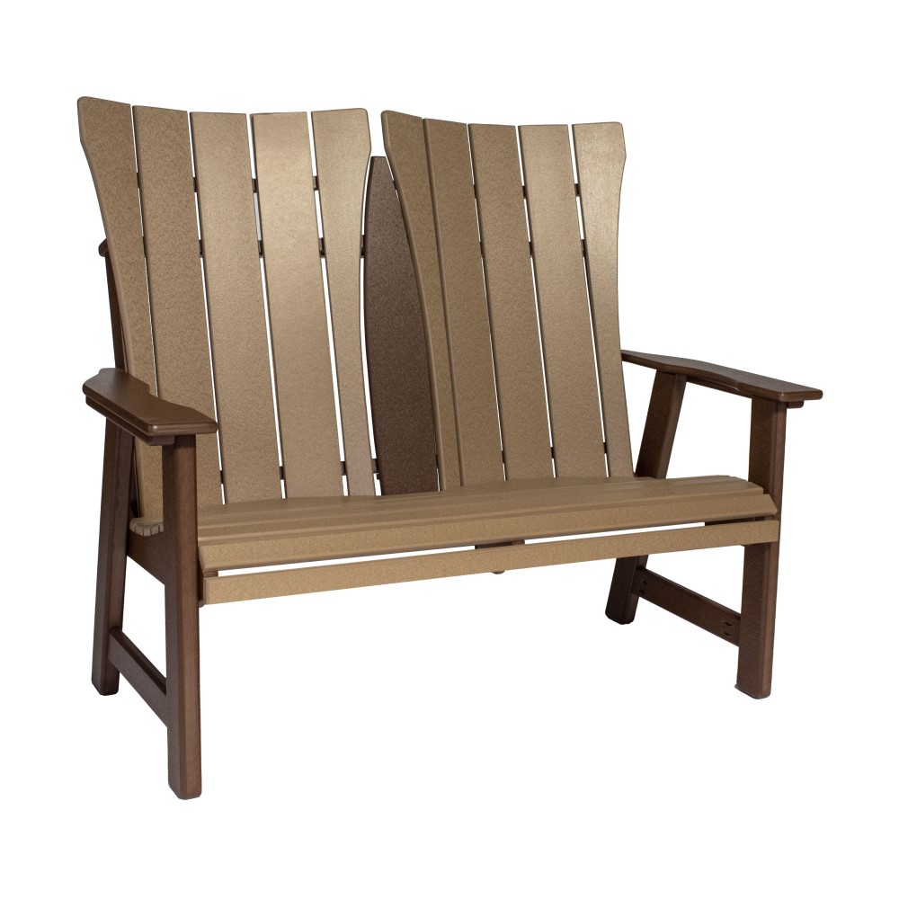 Amish Poly Craftsman Garden Bench