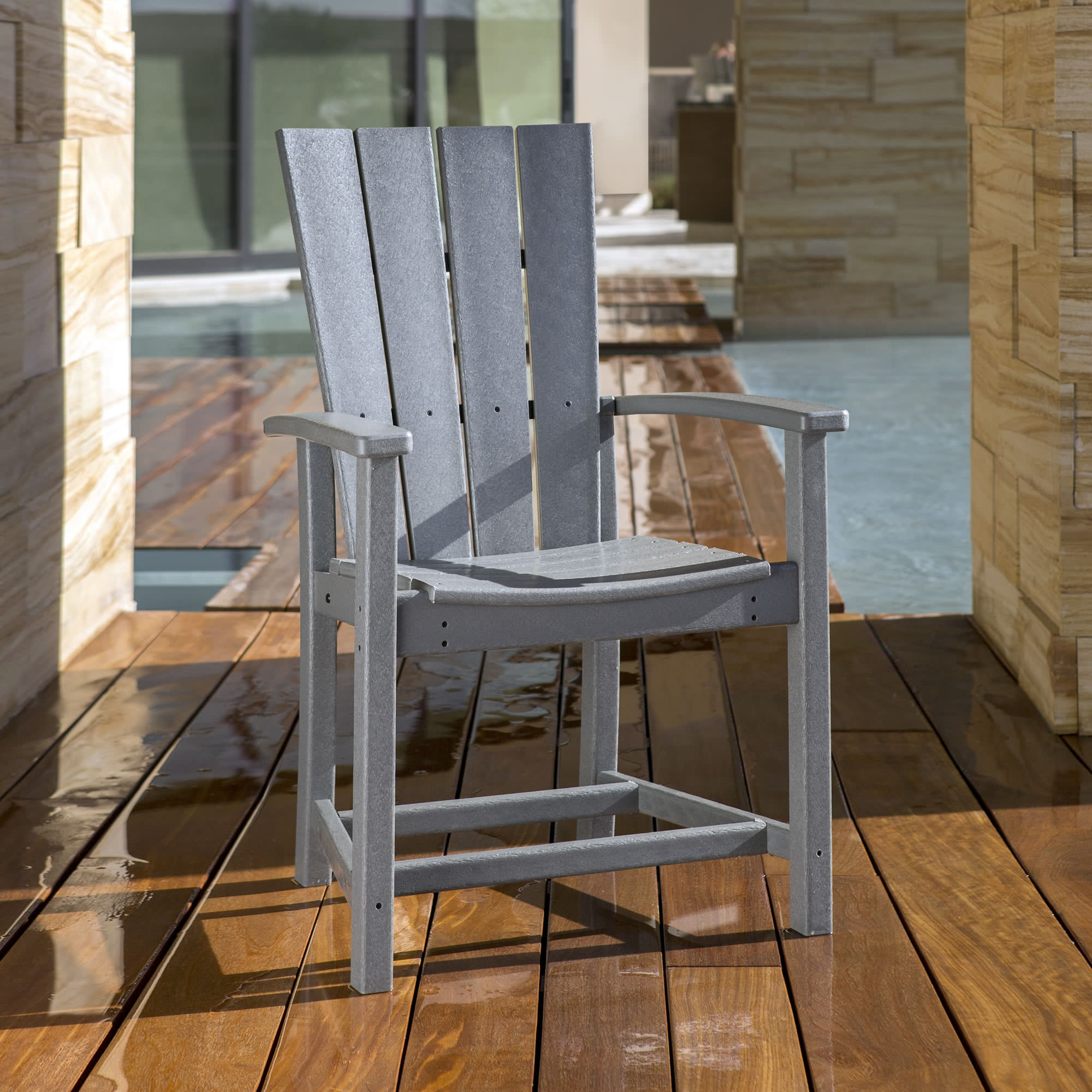 POLYWOOD® Quattro Adirondack Dining Chair